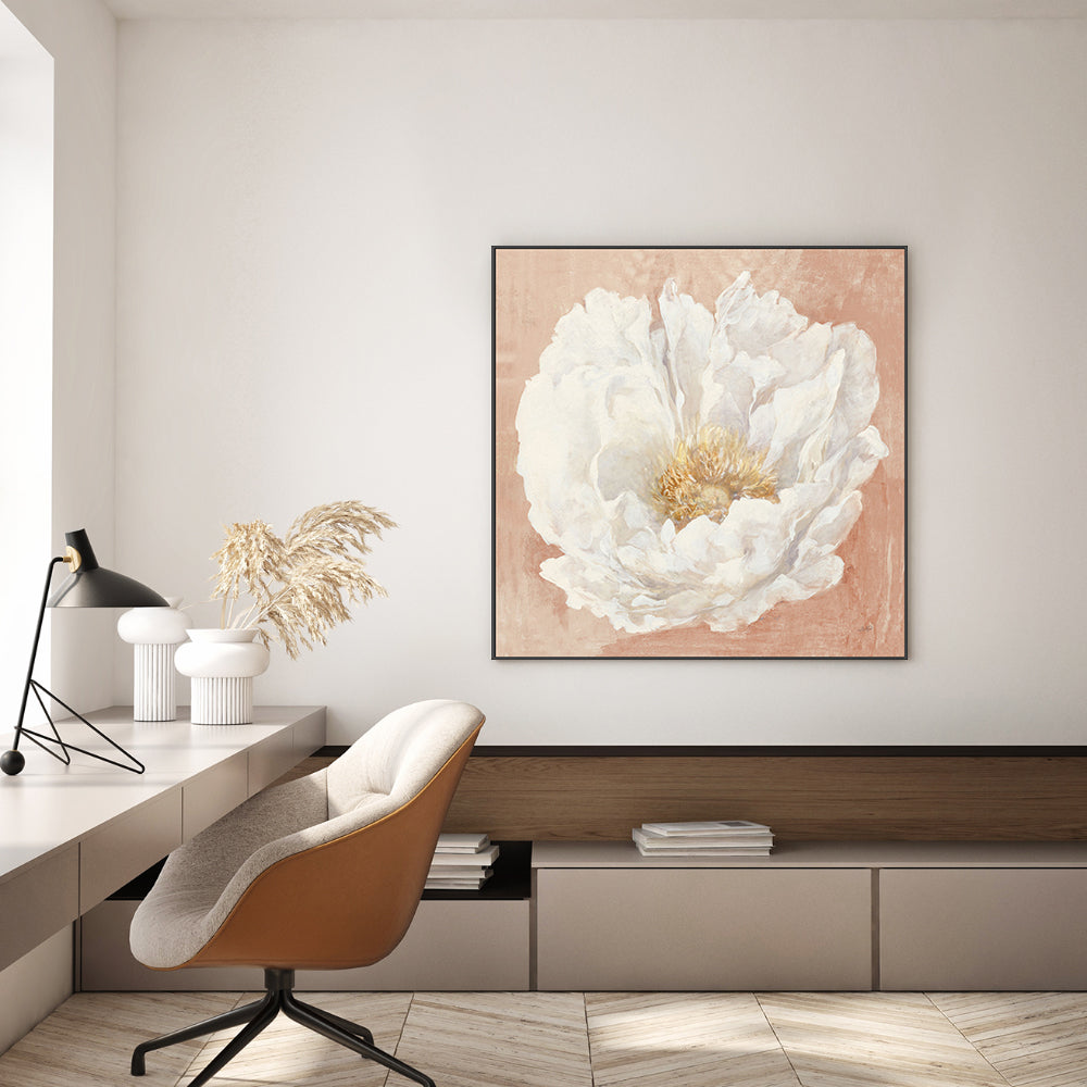 wall-art-print-canvas-poster-framed-Serene Peony Terracotta , By Julia Purinton , By Julia Purinton-7