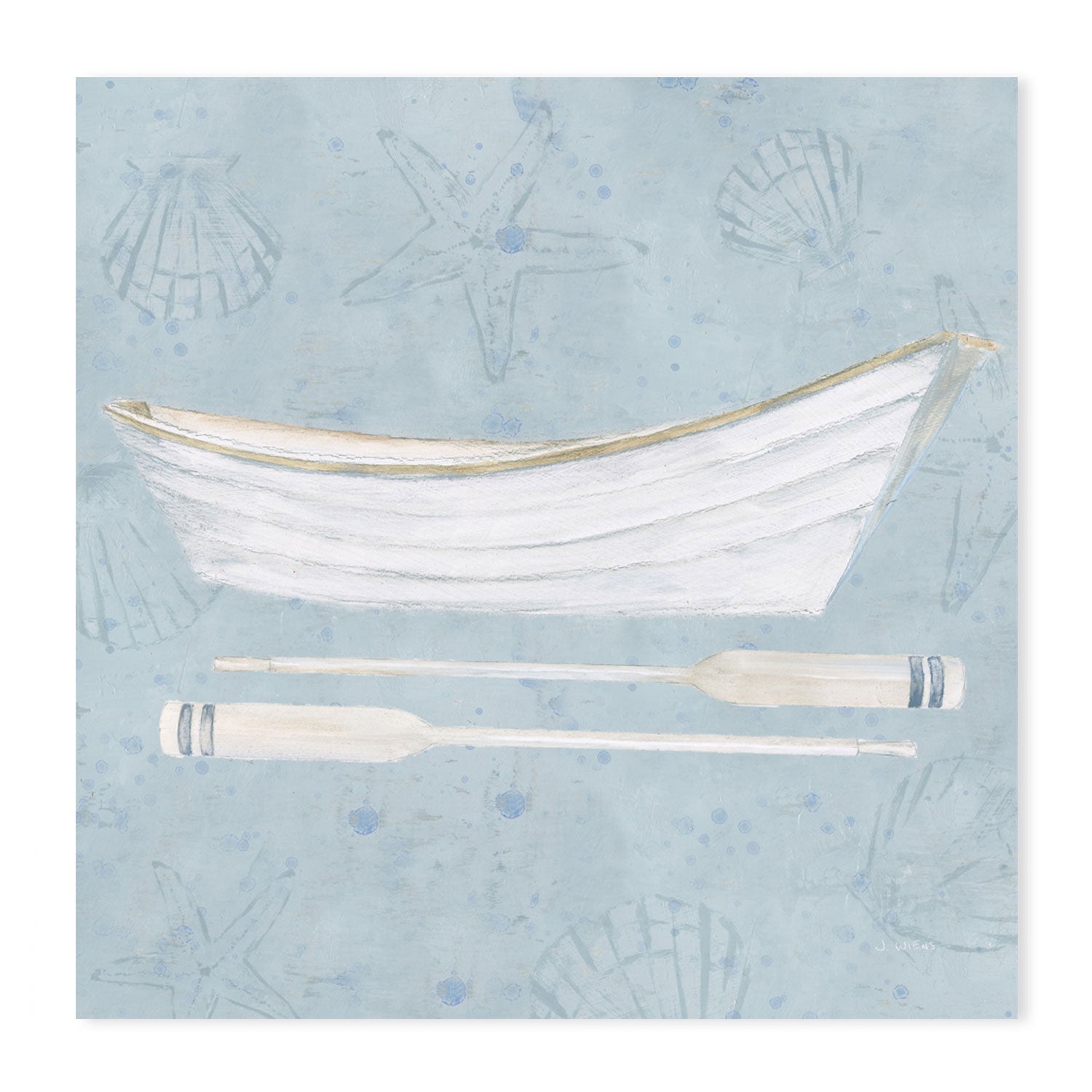 wall-art-print-canvas-poster-framed-Serene Seaside, Style A-by-James Wiens-Gioia Wall Art