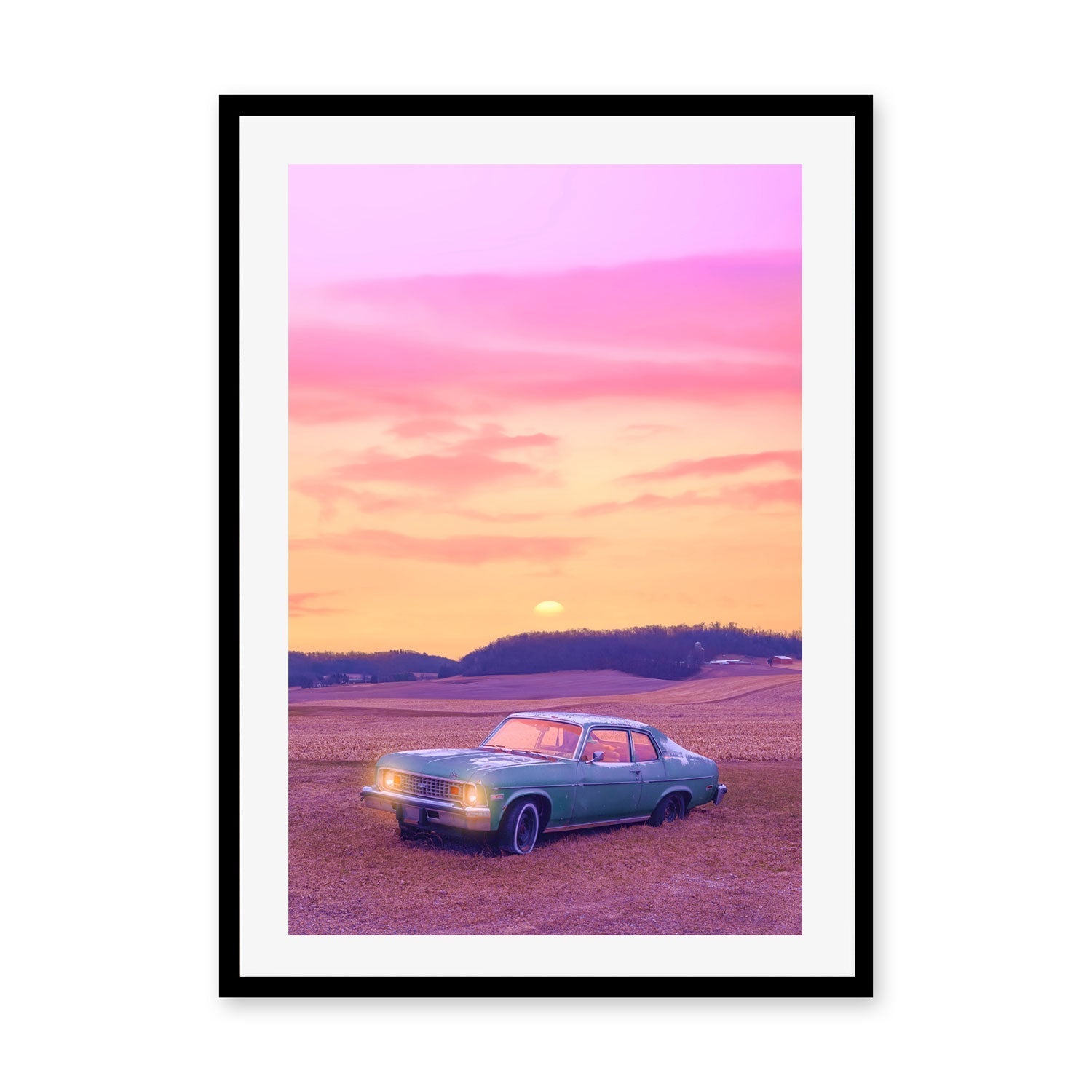 wall-art-print-canvas-poster-framed-Serene View, By Petra Takkar-GIOIA-WALL-ART