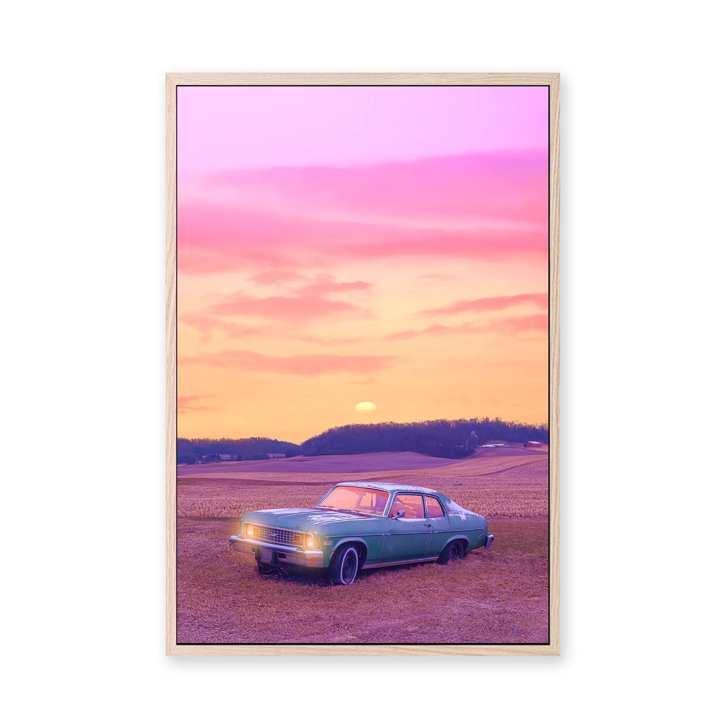 wall-art-print-canvas-poster-framed-Serene View, By Petra Takkar-GIOIA-WALL-ART