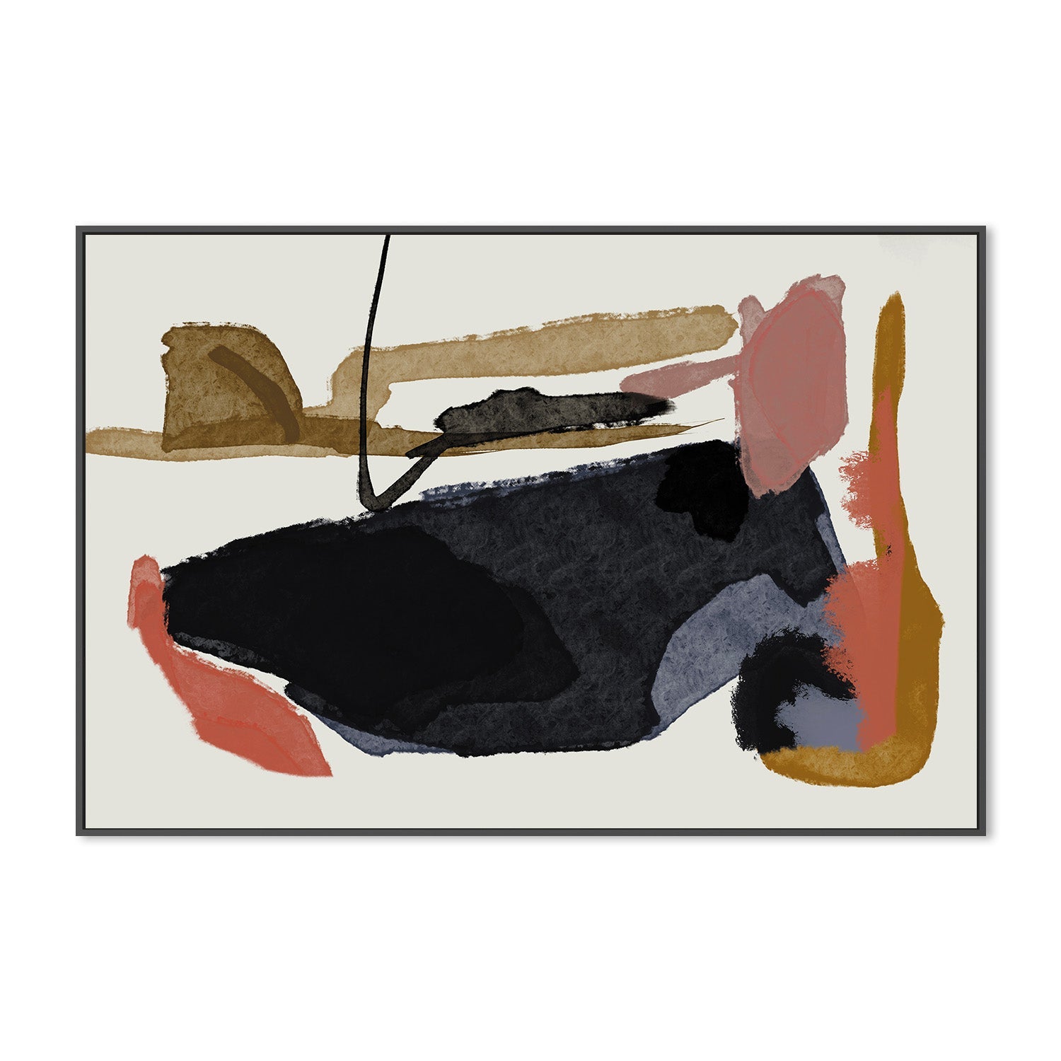 wall-art-print-canvas-poster-framed-Serenity Pose-3