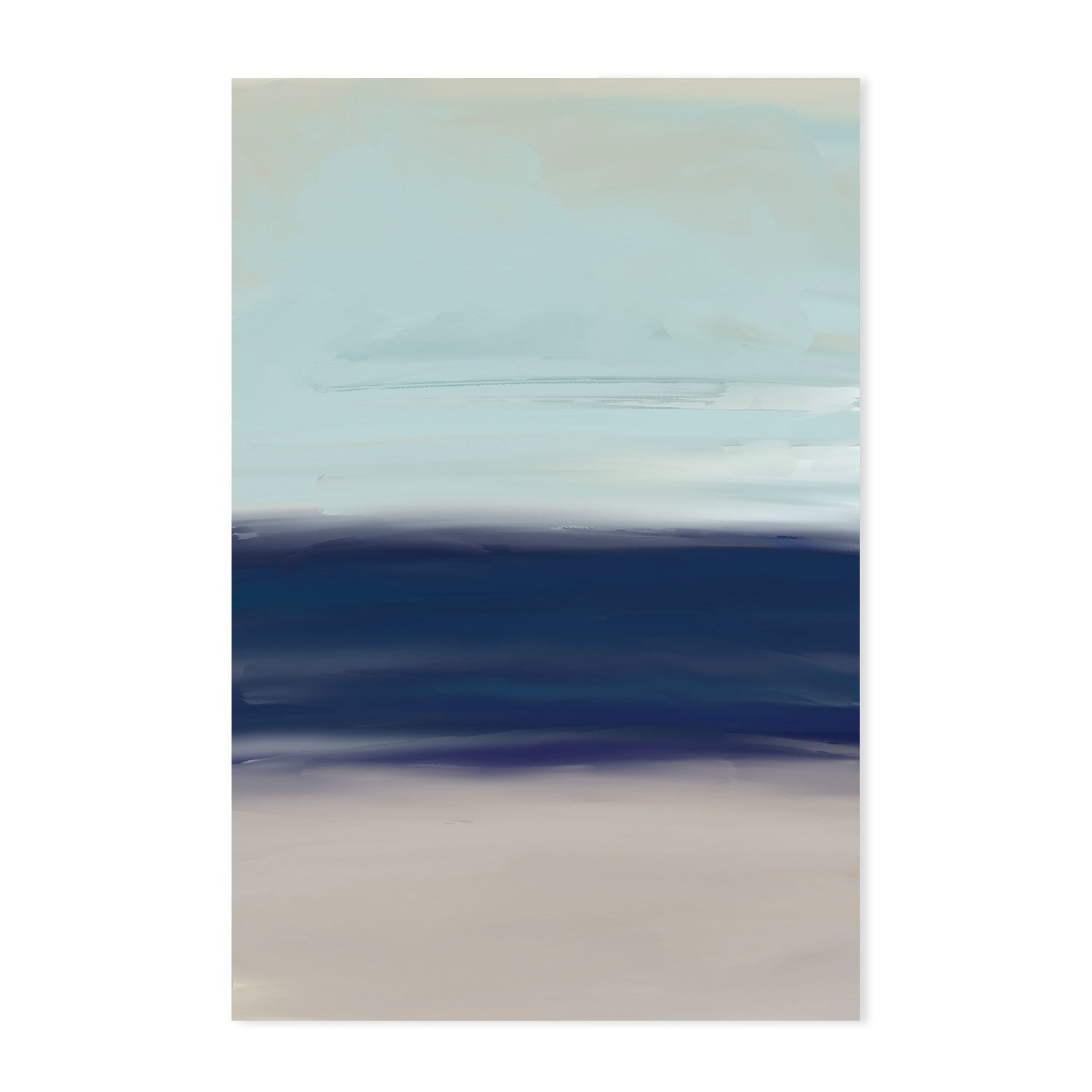 wall-art-print-canvas-poster-framed-Shaded In Blue, Style A & B, Set Of 2 , By Karine Tonial Grimm-GIOIA-WALL-ART