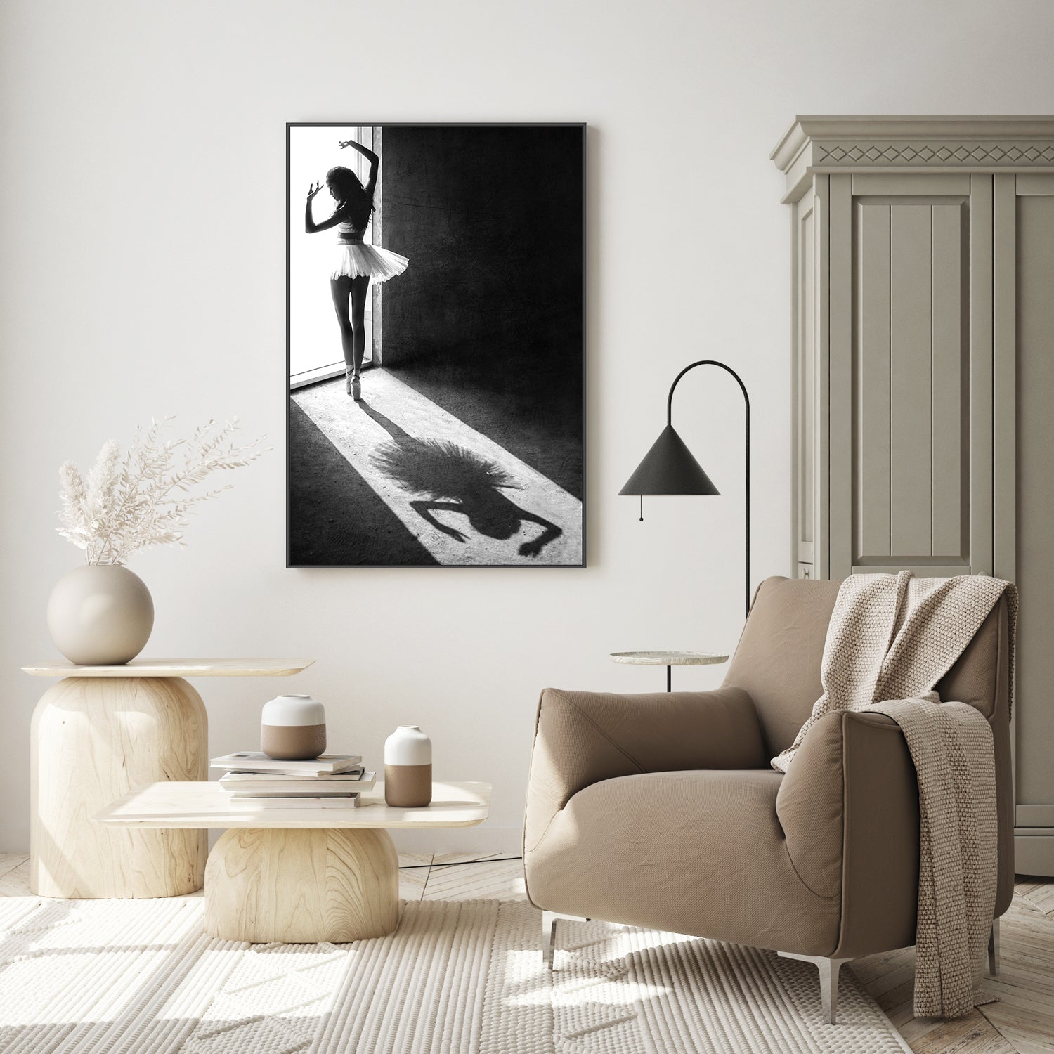 Shadow Dance, by Sebsatian Kisworo-Gioia-Prints-Framed-Canvas-Poster-GIOIA-WALL-ART