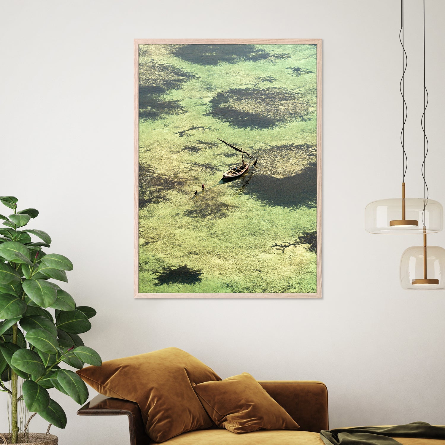 wall-art-print-canvas-poster-framed-Shallow Fishing-2