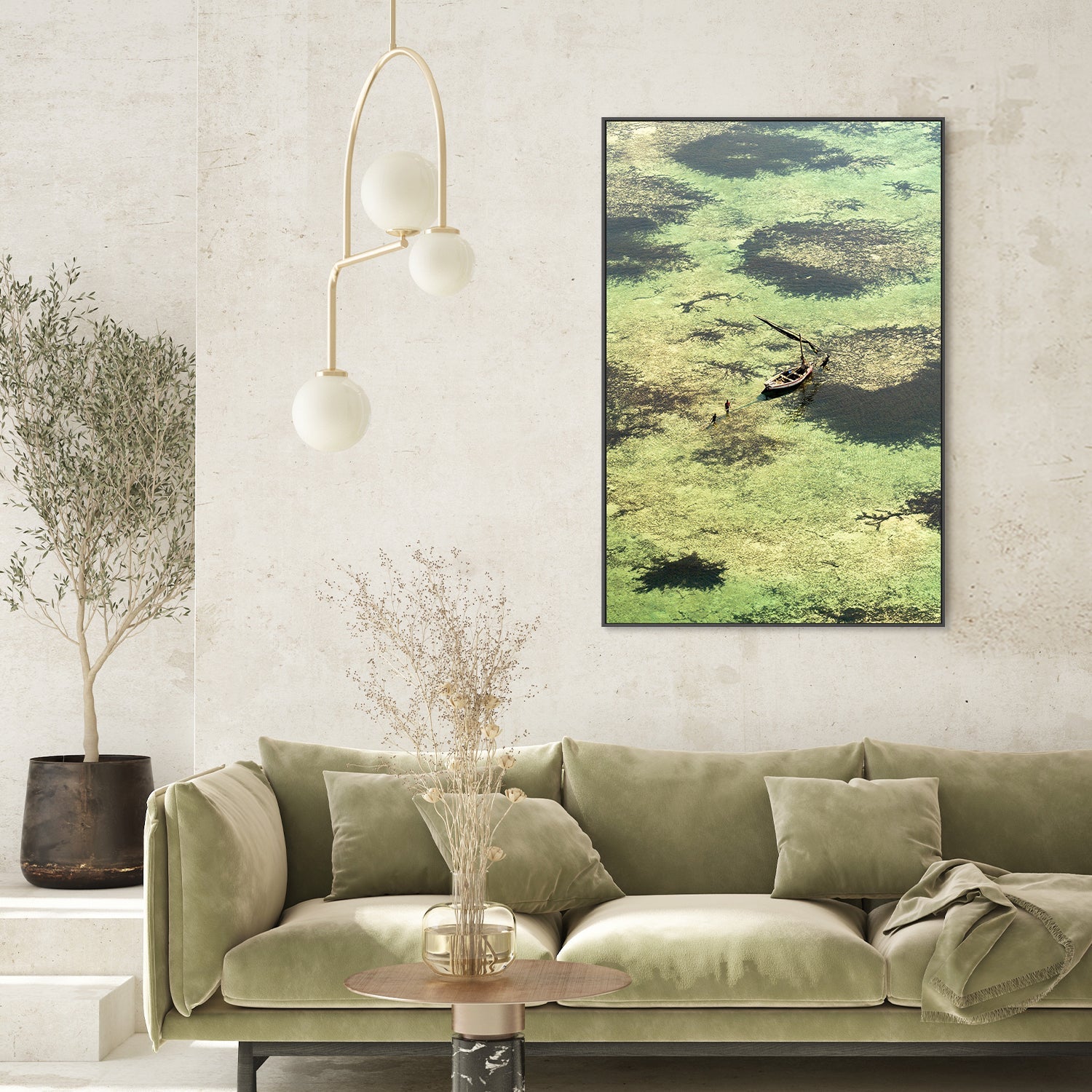 wall-art-print-canvas-poster-framed-Shallow Fishing-7