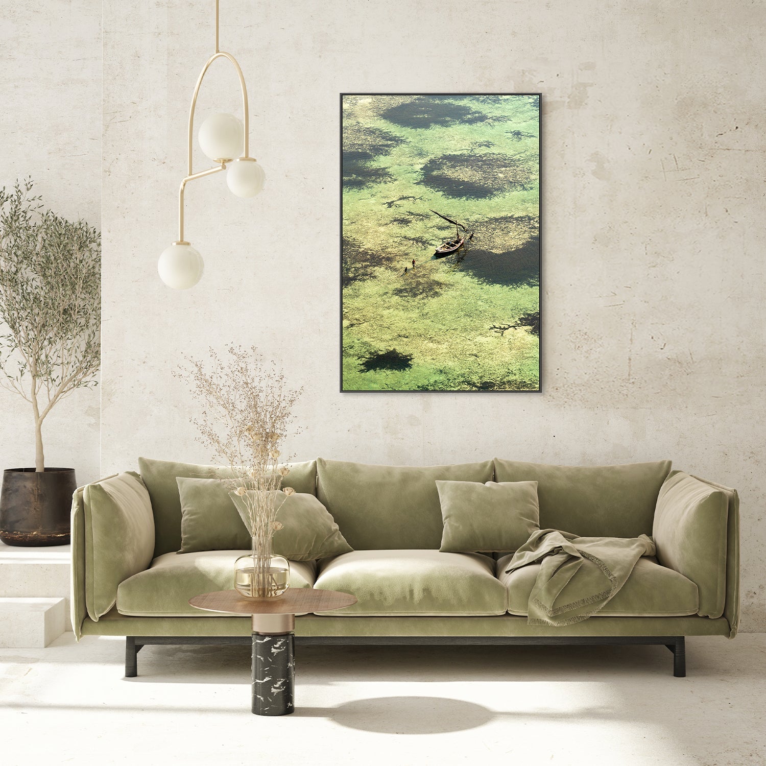 wall-art-print-canvas-poster-framed-Shallow Fishing-8