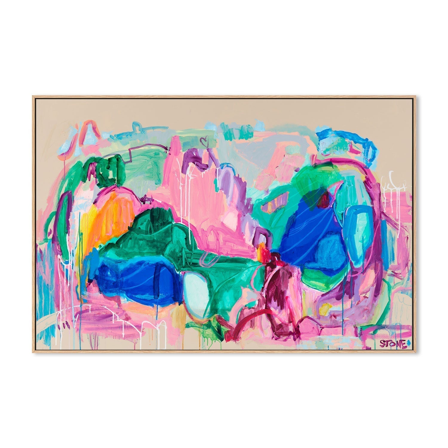 wall-art-print-canvas-poster-framed-Shangri-La , By Belinda Stone-GIOIA-WALL-ART