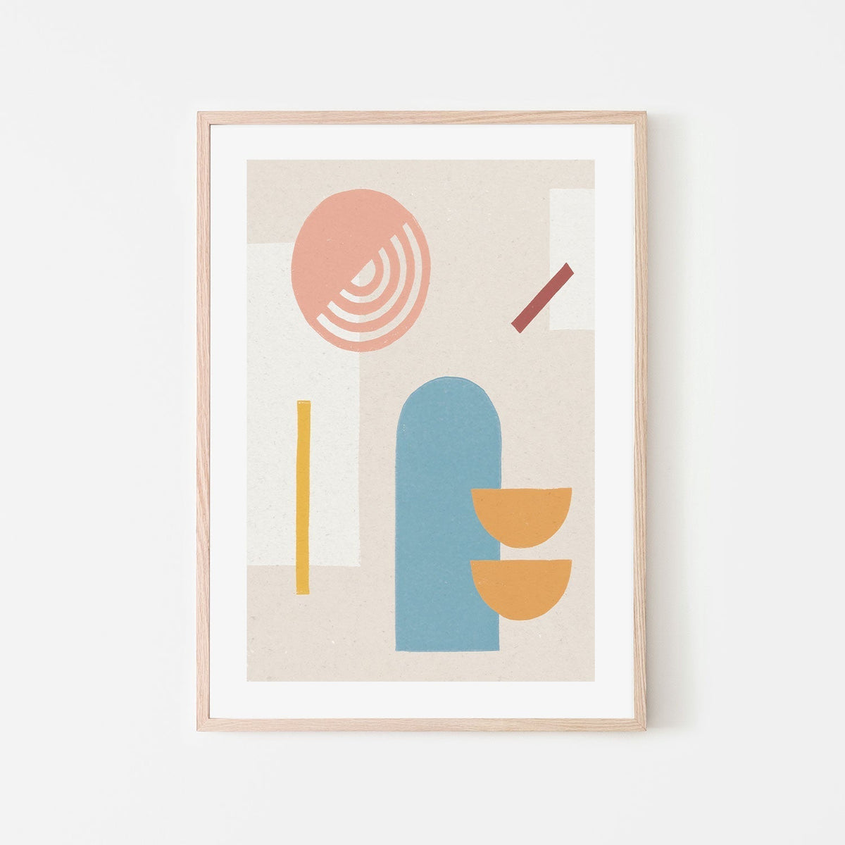 wall-art-print-canvas-poster-framed-Shapely Serenity, Style A , By Moira Hershey-GIOIA-WALL-ART