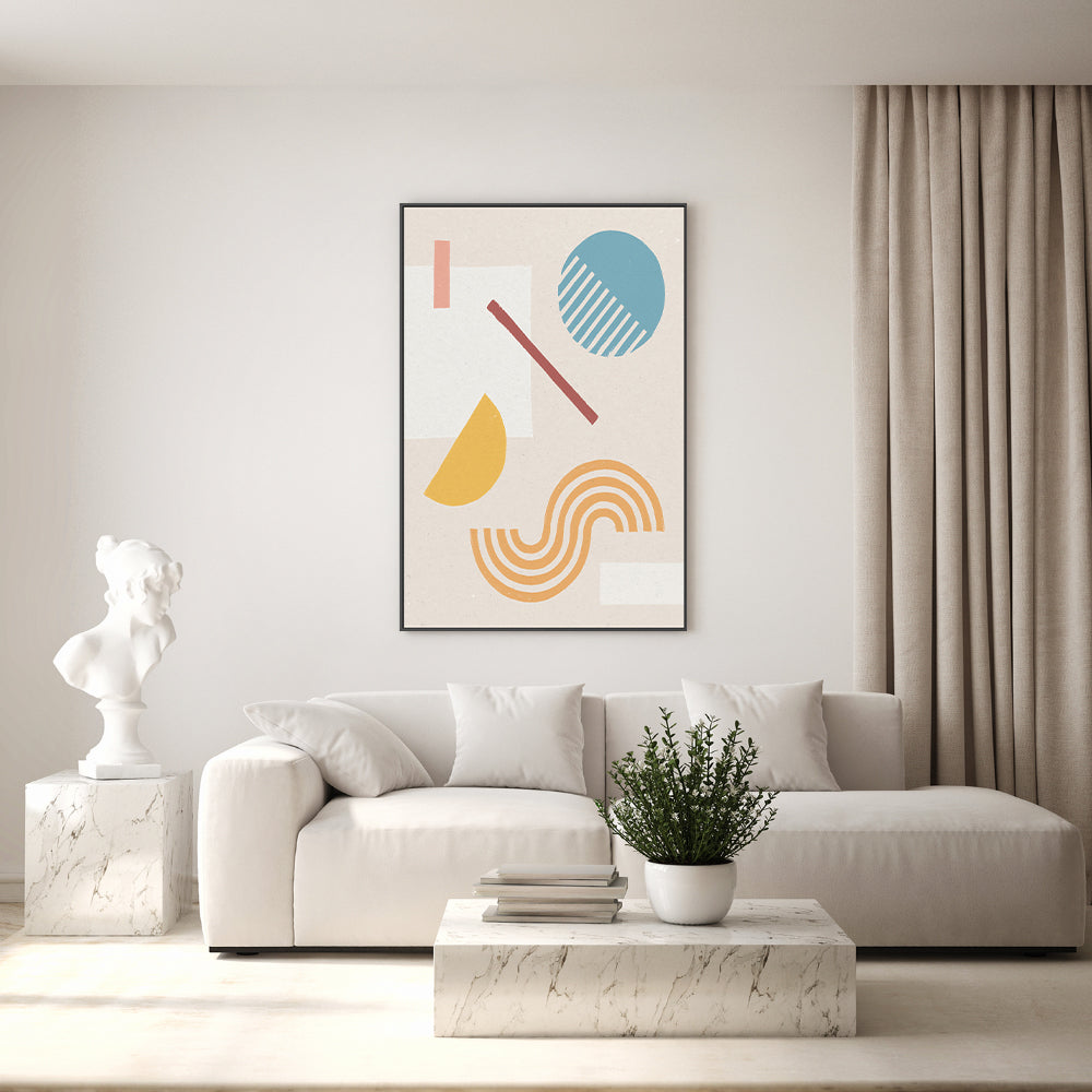 wall-art-print-canvas-poster-framed-Shapely Serenity, Style B , By Moira Hershey-GIOIA-WALL-ART