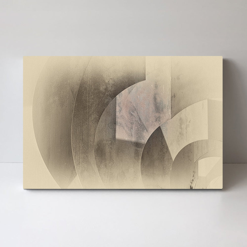 wall-art-print-canvas-poster-framed-Shapes In Soft Tones, By Greetje Van Son-by-Plus X Studio-Gioia Wall Art