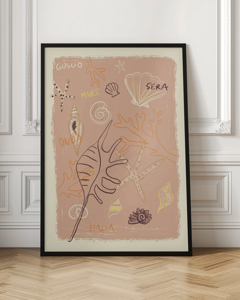 wall-art-print-canvas-poster-framed-Shells , By Studio Dolci-3