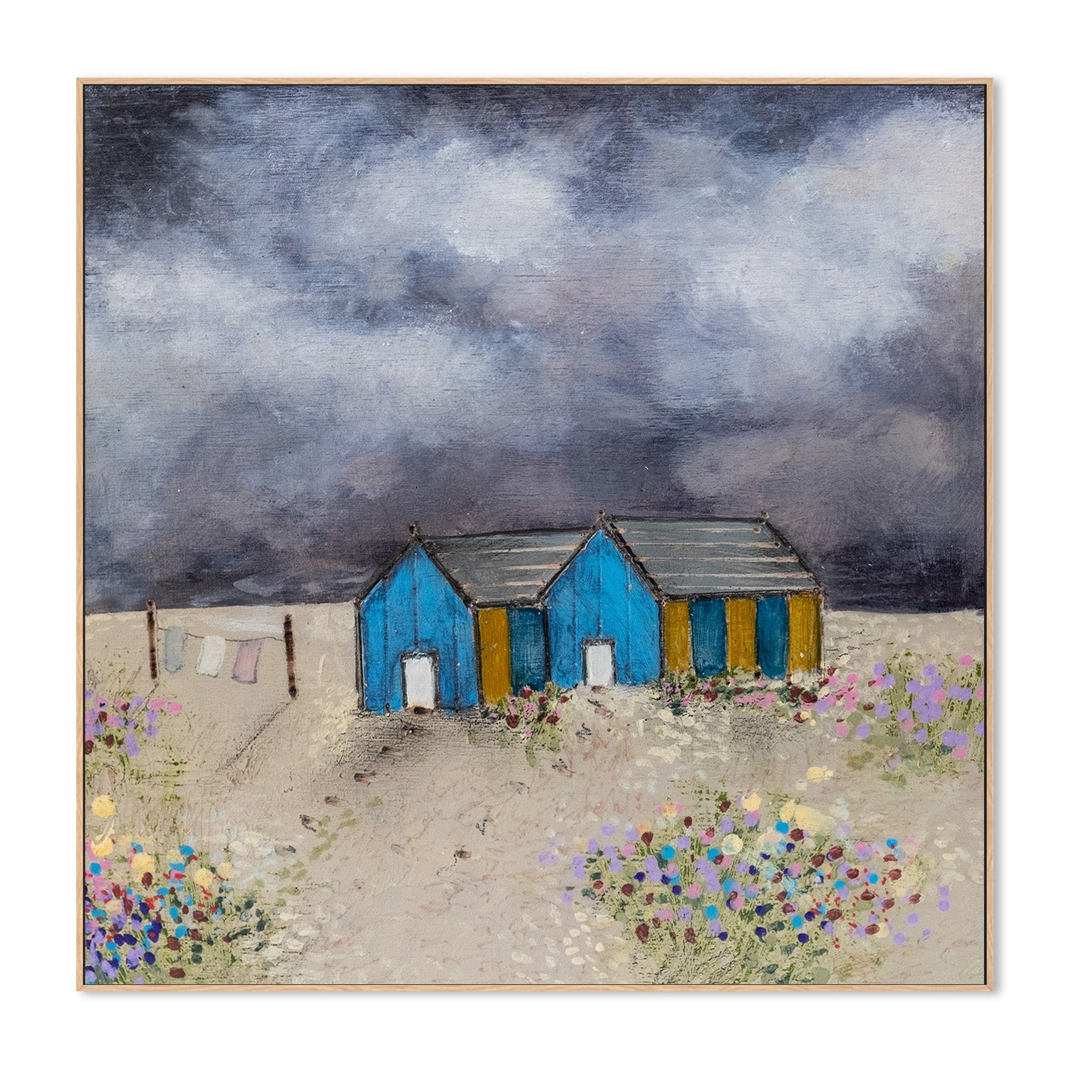 wall-art-print-canvas-poster-framed-Sheltering From The Storm , By Louise O'Hara-4