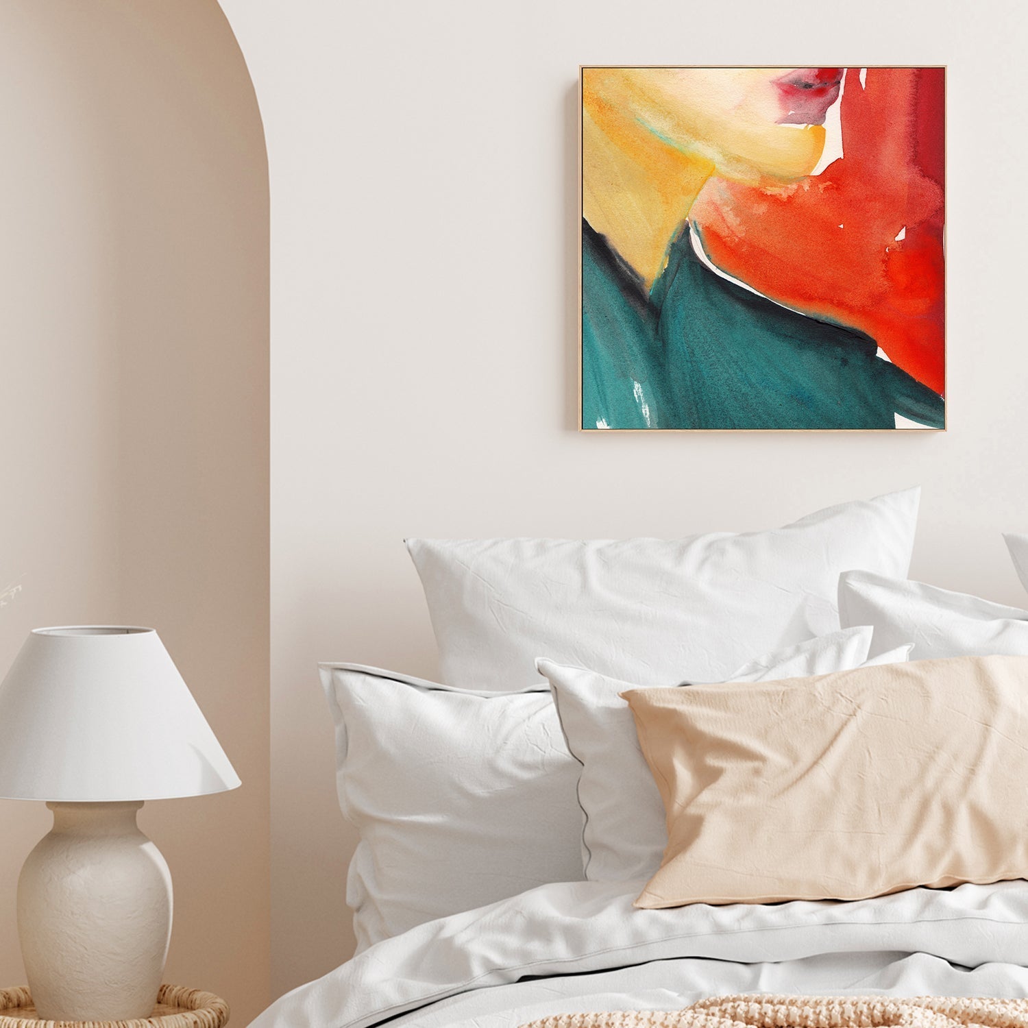 wall-art-print-canvas-poster-framed-She's Strawberry Season , By Victoria Verbaan-2