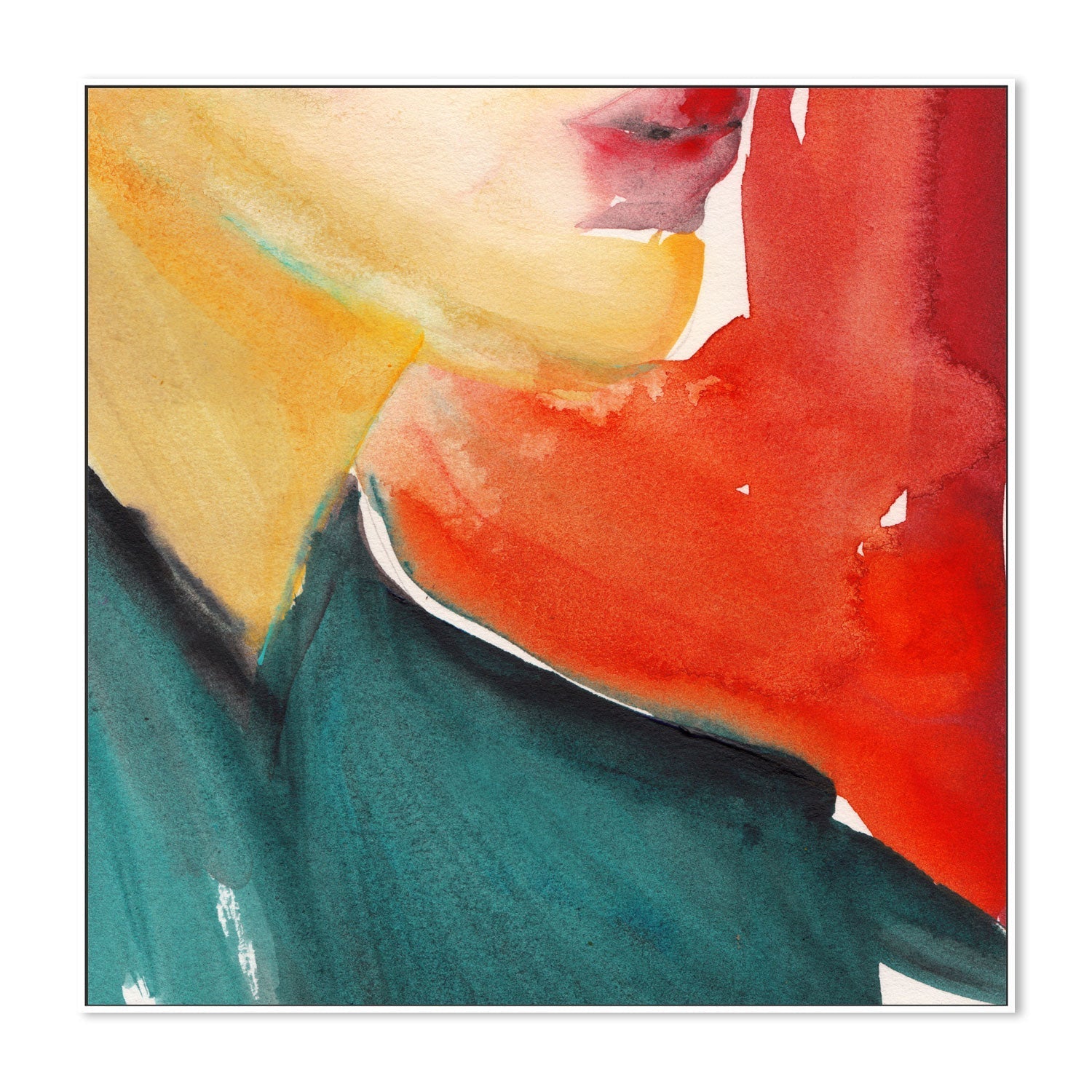 wall-art-print-canvas-poster-framed-She's Strawberry Season , By Victoria Verbaan-5