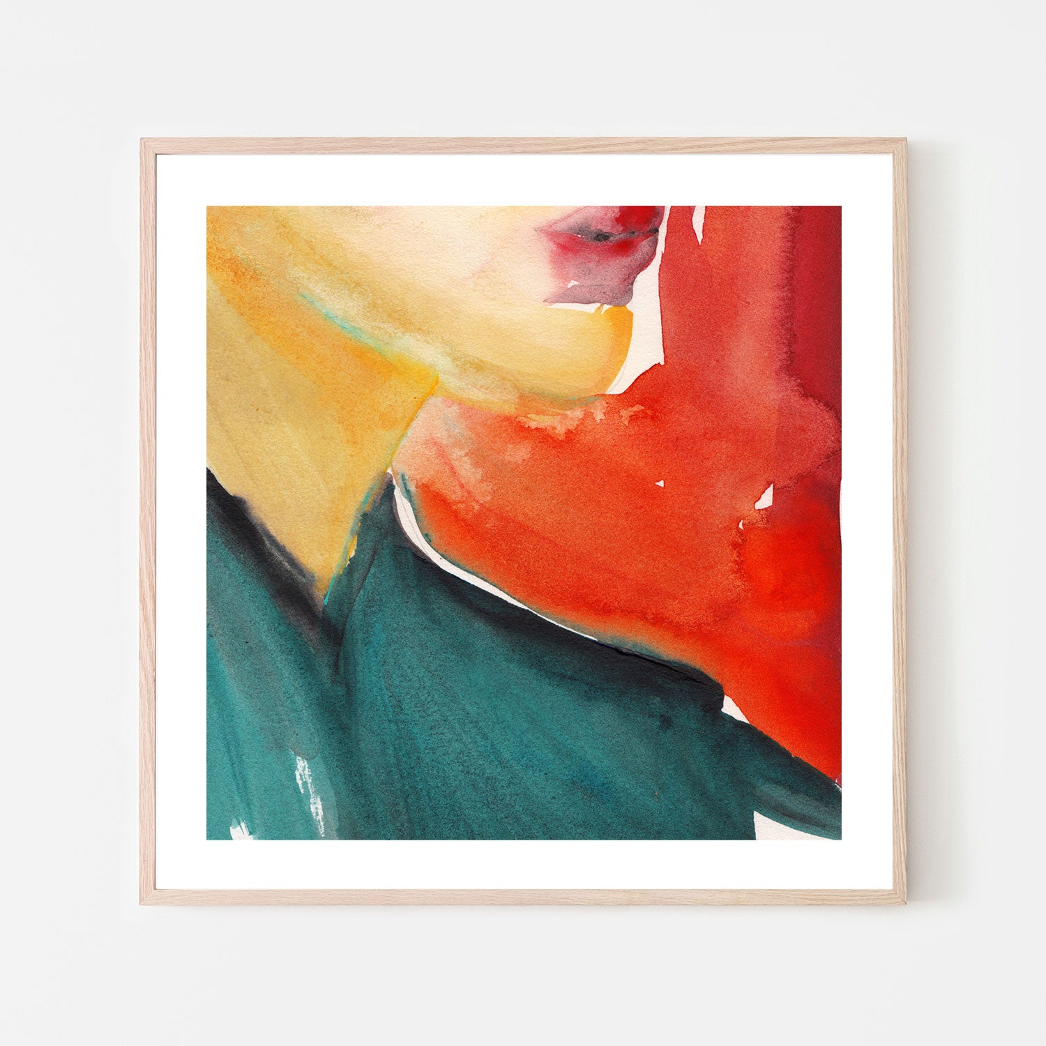 wall-art-print-canvas-poster-framed-She's Strawberry Season , By Victoria Verbaan-6