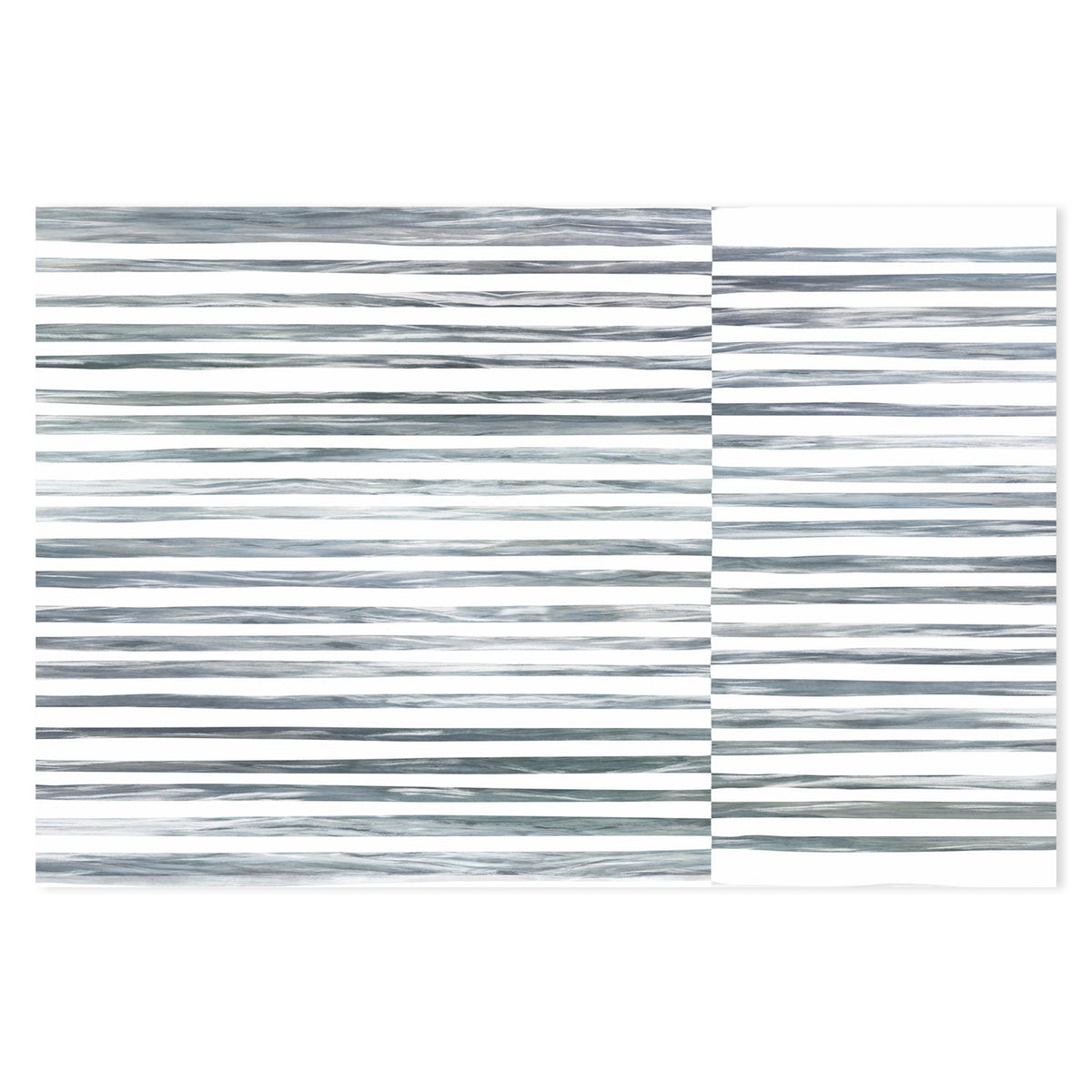 wall-art-print-canvas-poster-framed-Shibori Stripes, Sea Green, Style A-by-Dear Musketeer Studio-Gioia Wall Art