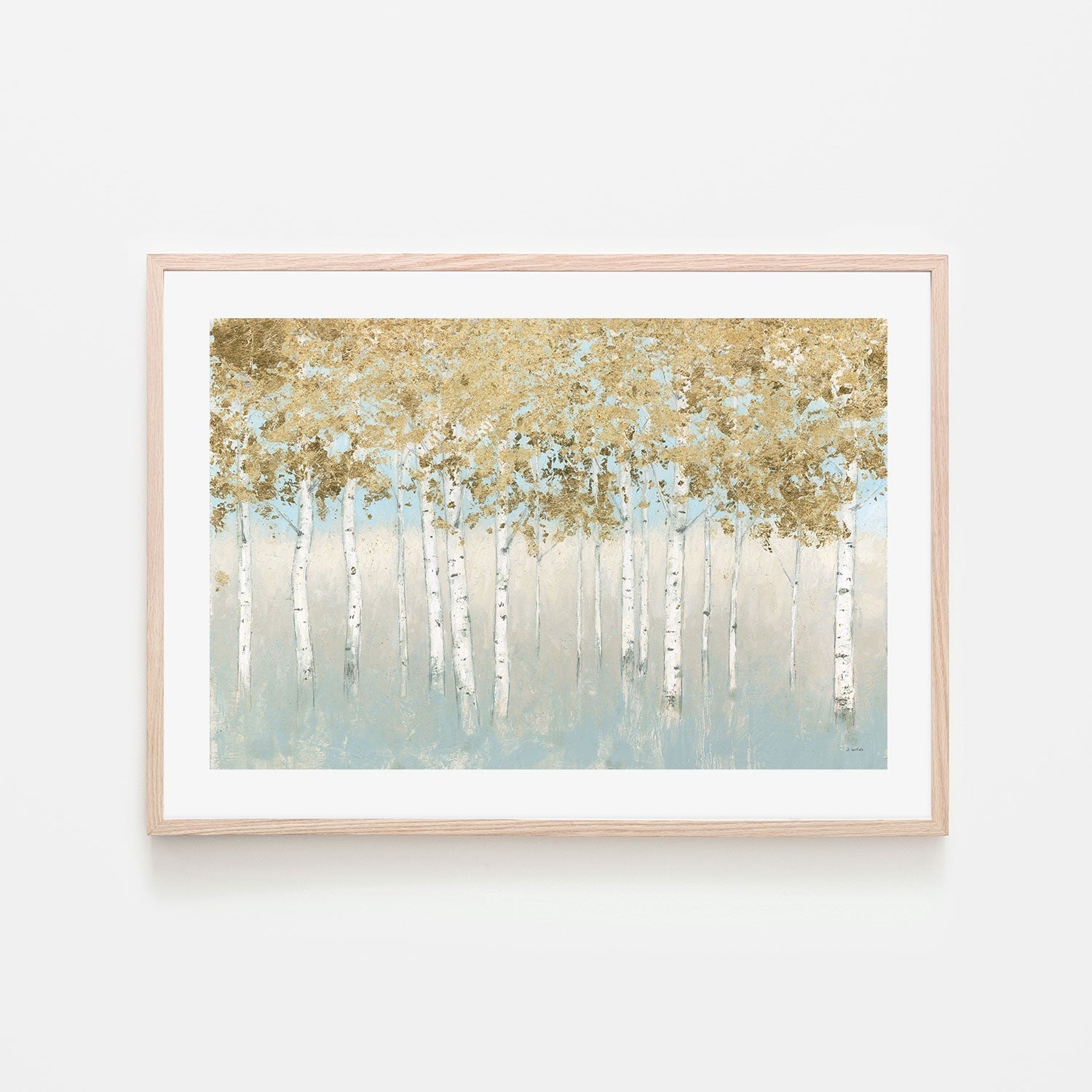 wall-art-print-canvas-poster-framed-Shimmering Forest, Style A-by-James Wiens-Gioia Wall Art