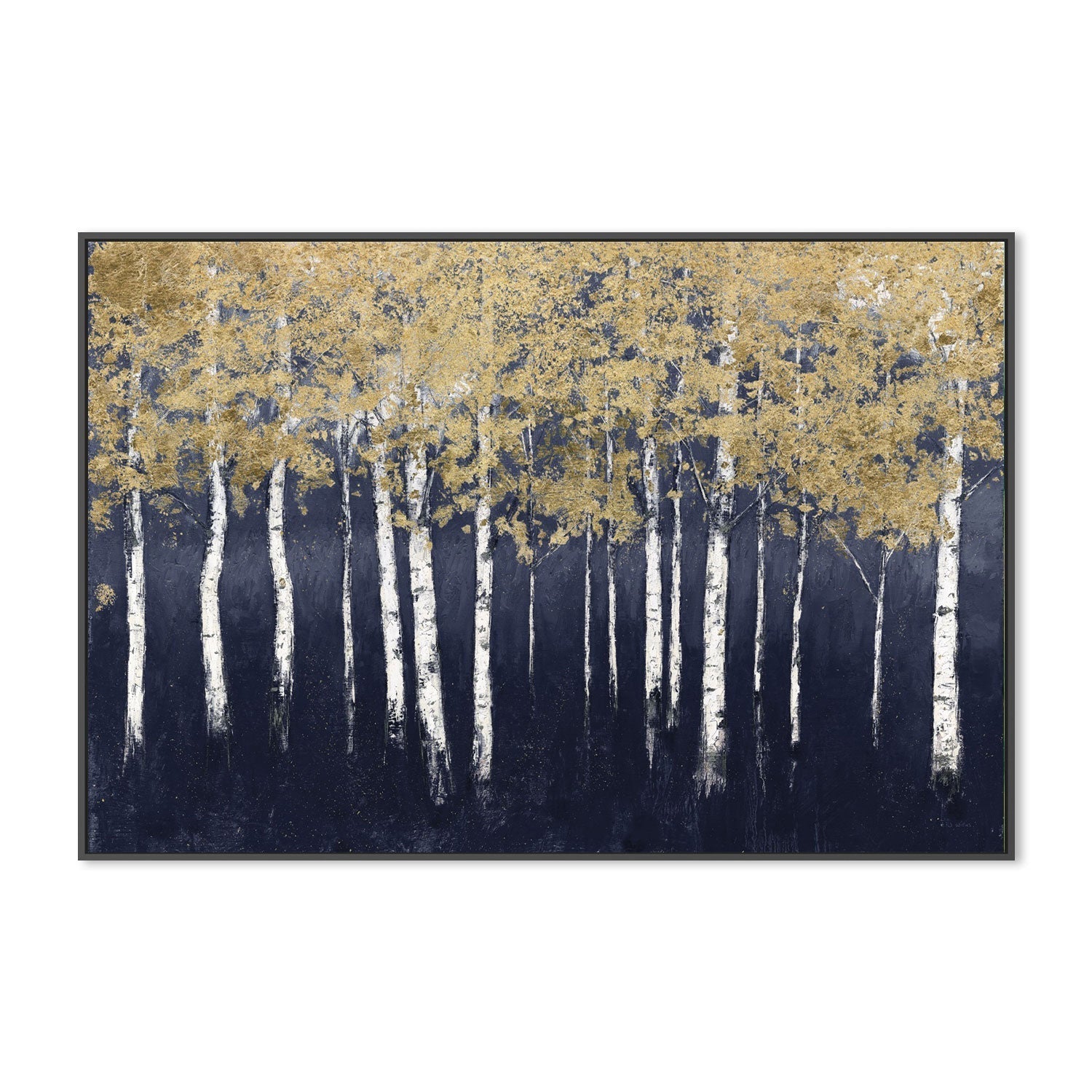 wall-art-print-canvas-poster-framed-Shimmering Forest, Style B-by-James Wiens-Gioia Wall Art