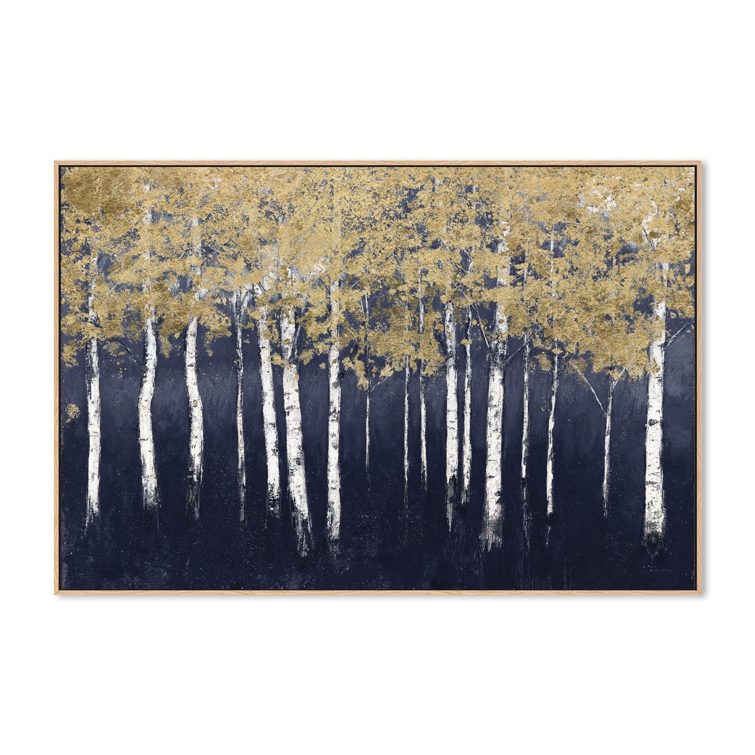 wall-art-print-canvas-poster-framed-Shimmering Forest, Style B-by-James Wiens-Gioia Wall Art