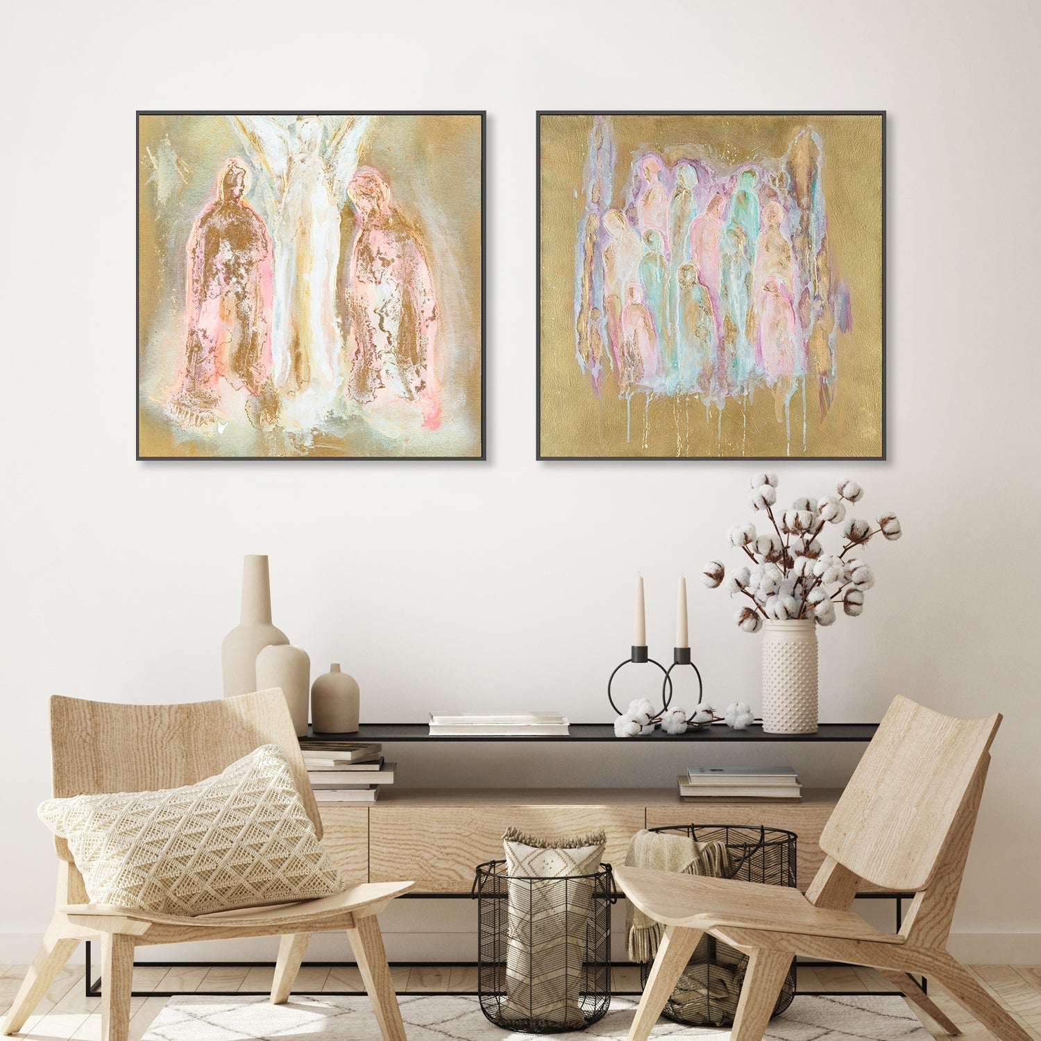 wall-art-print-canvas-poster-framed-Shine A Little Light On The Soul, Set Of 2 , By Lori Burke-GIOIA-WALL-ART