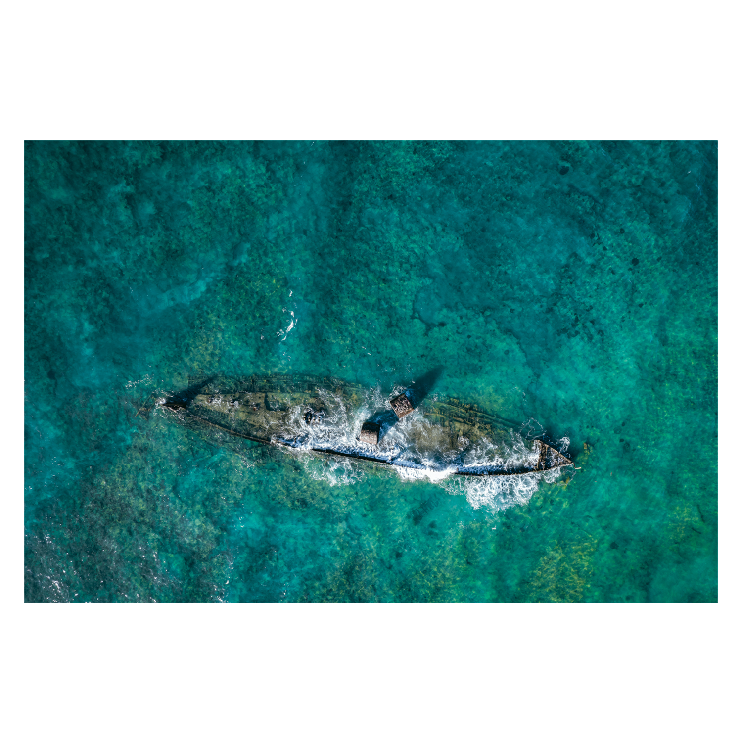 wall-art-print-canvas-poster-framed-Shipwreck, Exmouth , By Maddison Harris-1