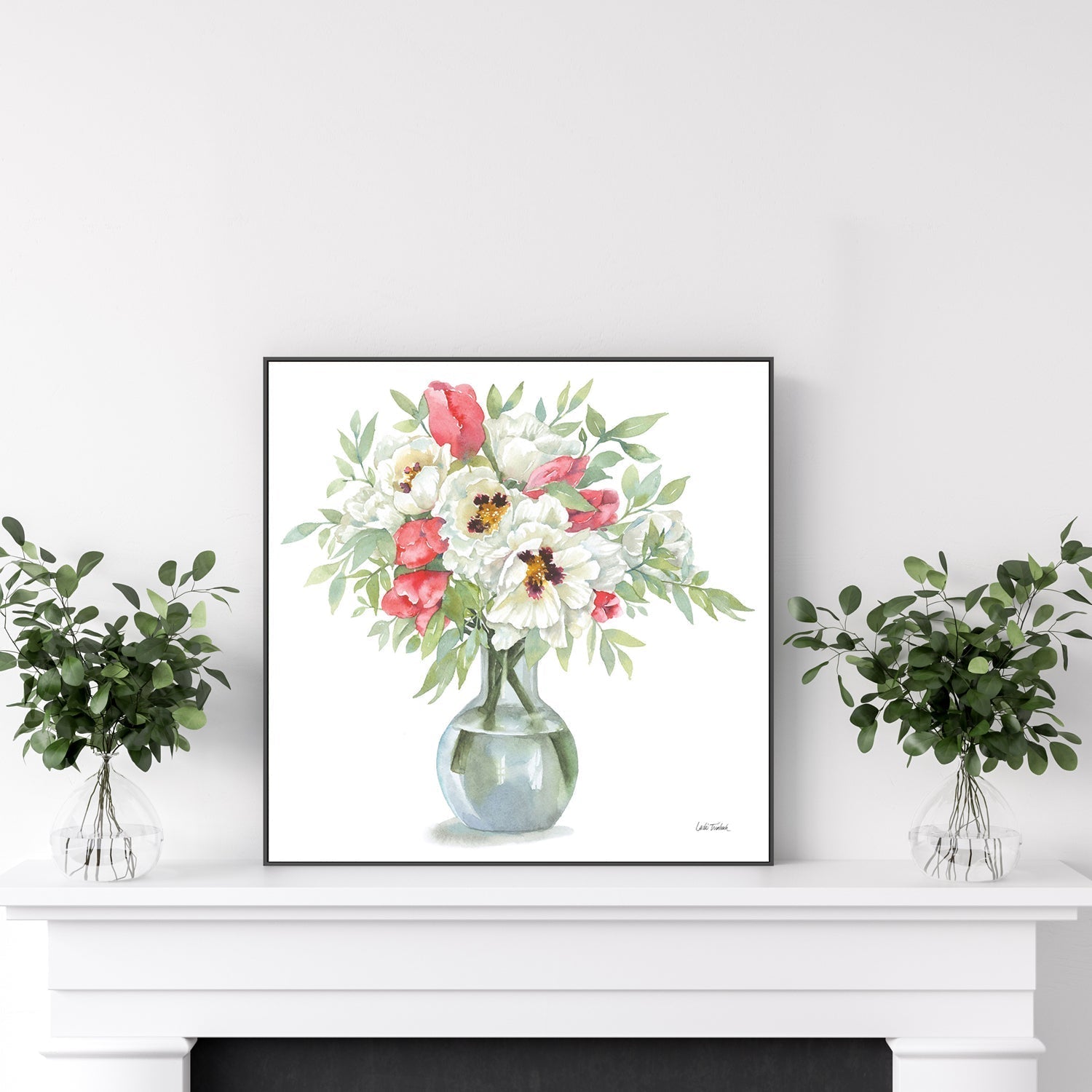 wall-art-print-canvas-poster-framed-Showy Blooms , By Leslie Trimbach-GIOIA-WALL-ART