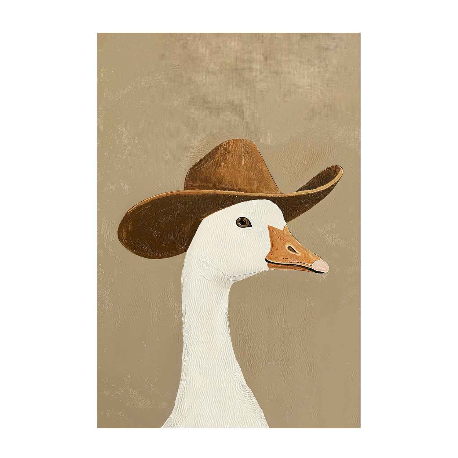 wall-art-print-canvas-poster-framed-Silly Cowboy , By Lady Hana-1