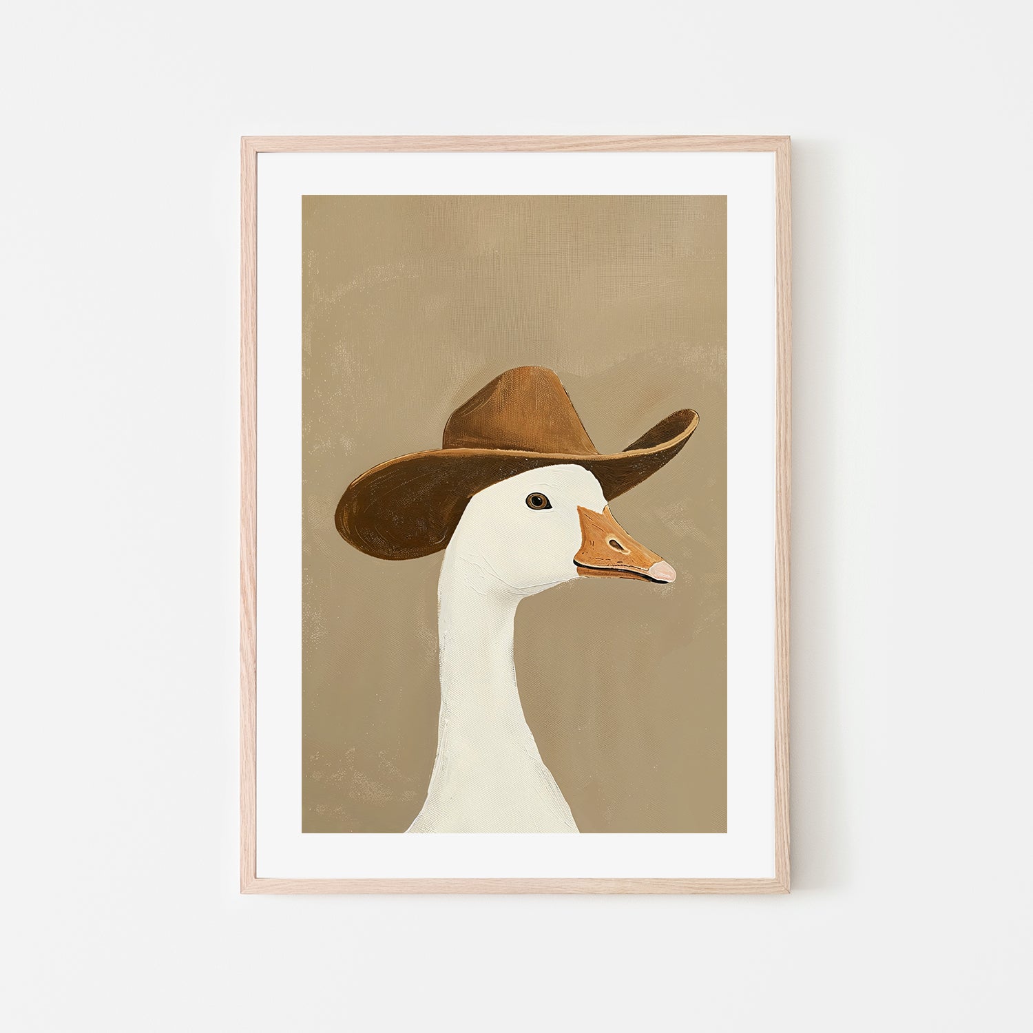 wall-art-print-canvas-poster-framed-Silly Cowboy , By Lady Hana-6