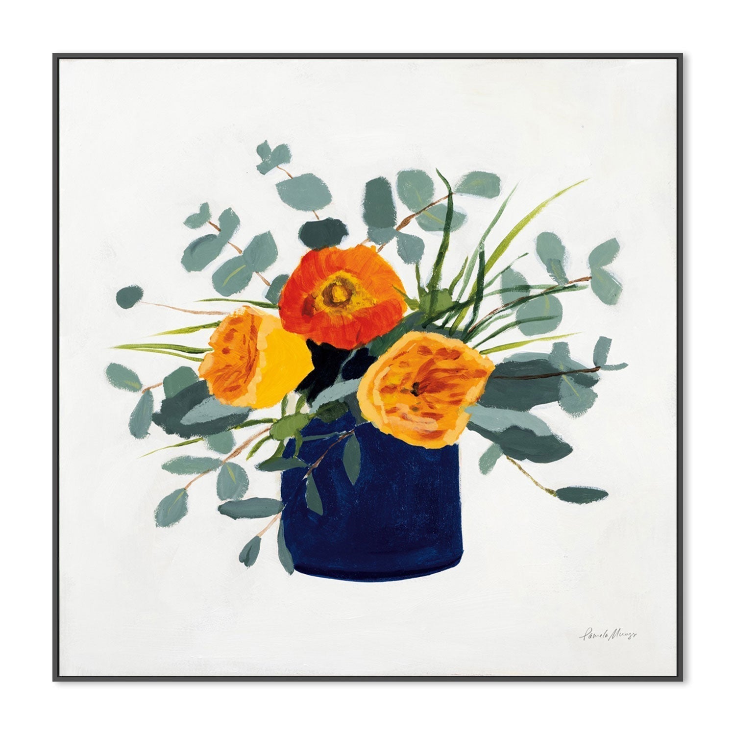 wall-art-print-canvas-poster-framed-Simplicity Bouque-by-Pamela Munger-Gioia Wall Art