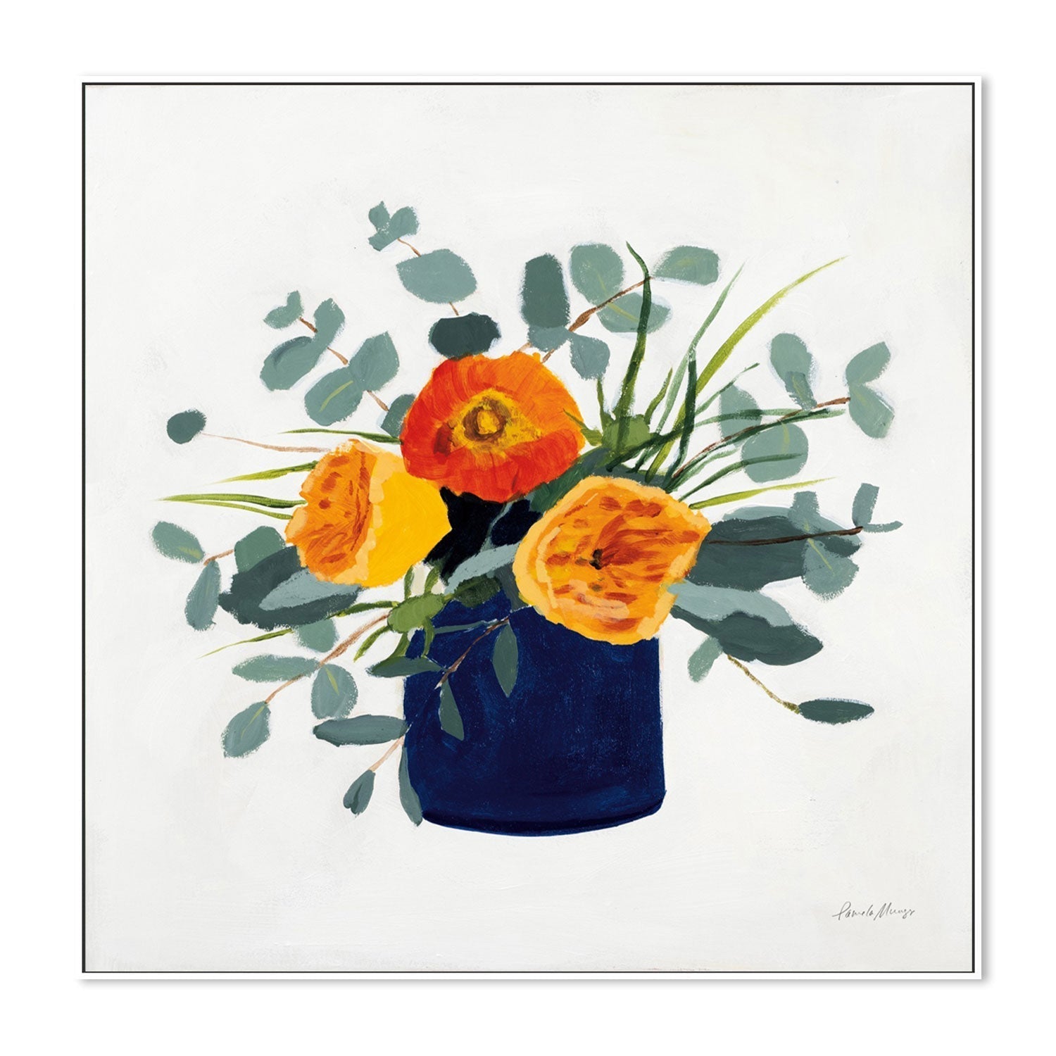 wall-art-print-canvas-poster-framed-Simplicity Bouque-by-Pamela Munger-Gioia Wall Art