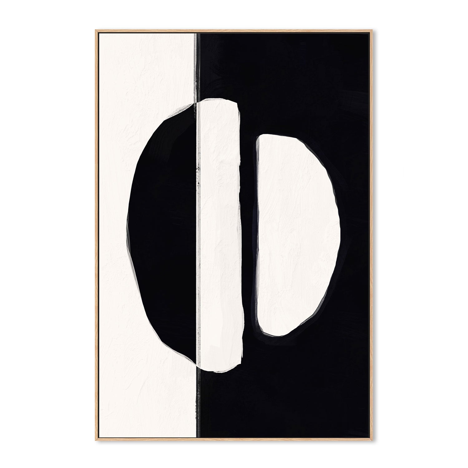 wall-art-print-canvas-poster-framed-Simplistic Noir, Style B , By Nina Blue-4