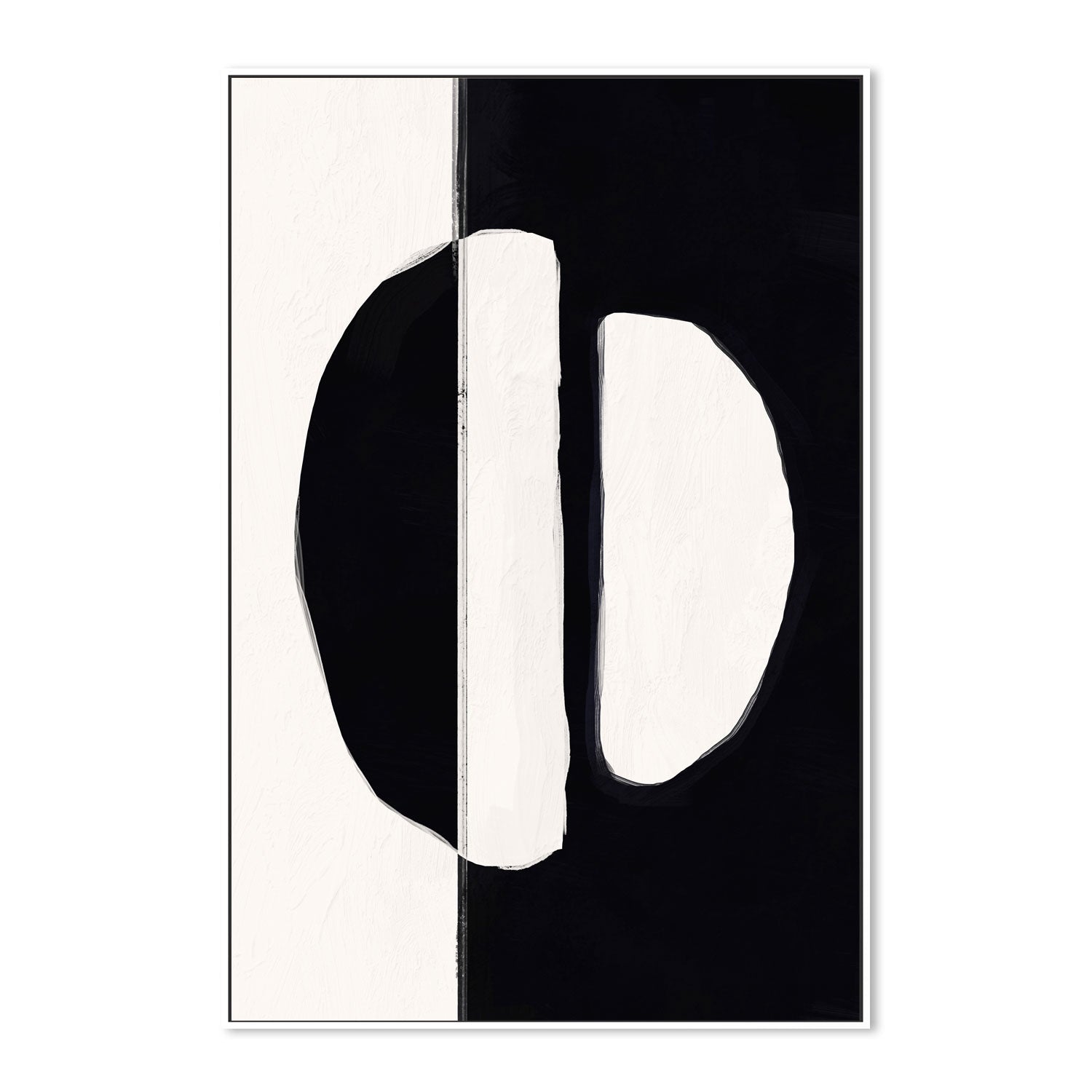 wall-art-print-canvas-poster-framed-Simplistic Noir, Style B , By Nina Blue-5