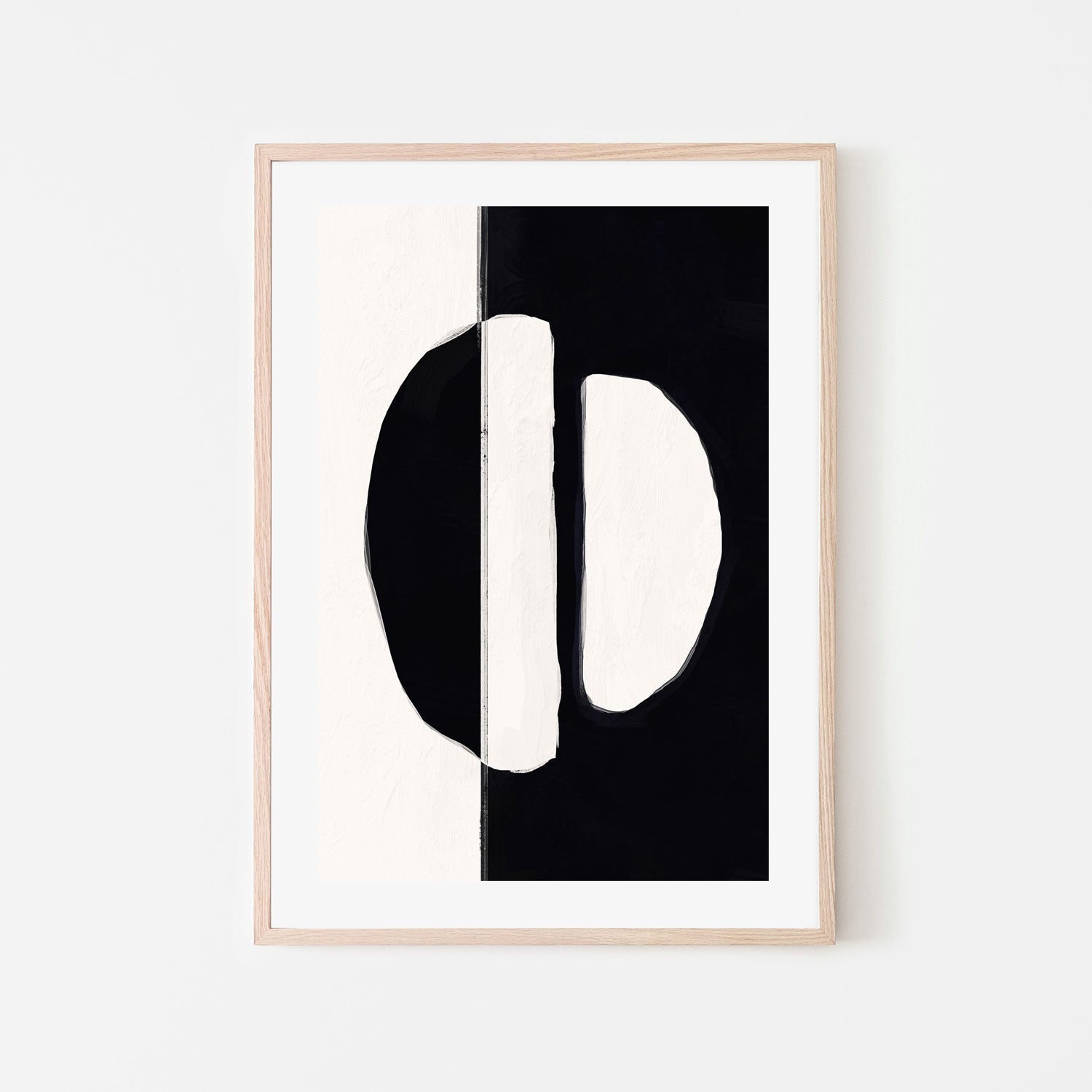 wall-art-print-canvas-poster-framed-Simplistic Noir, Style B , By Nina Blue-6