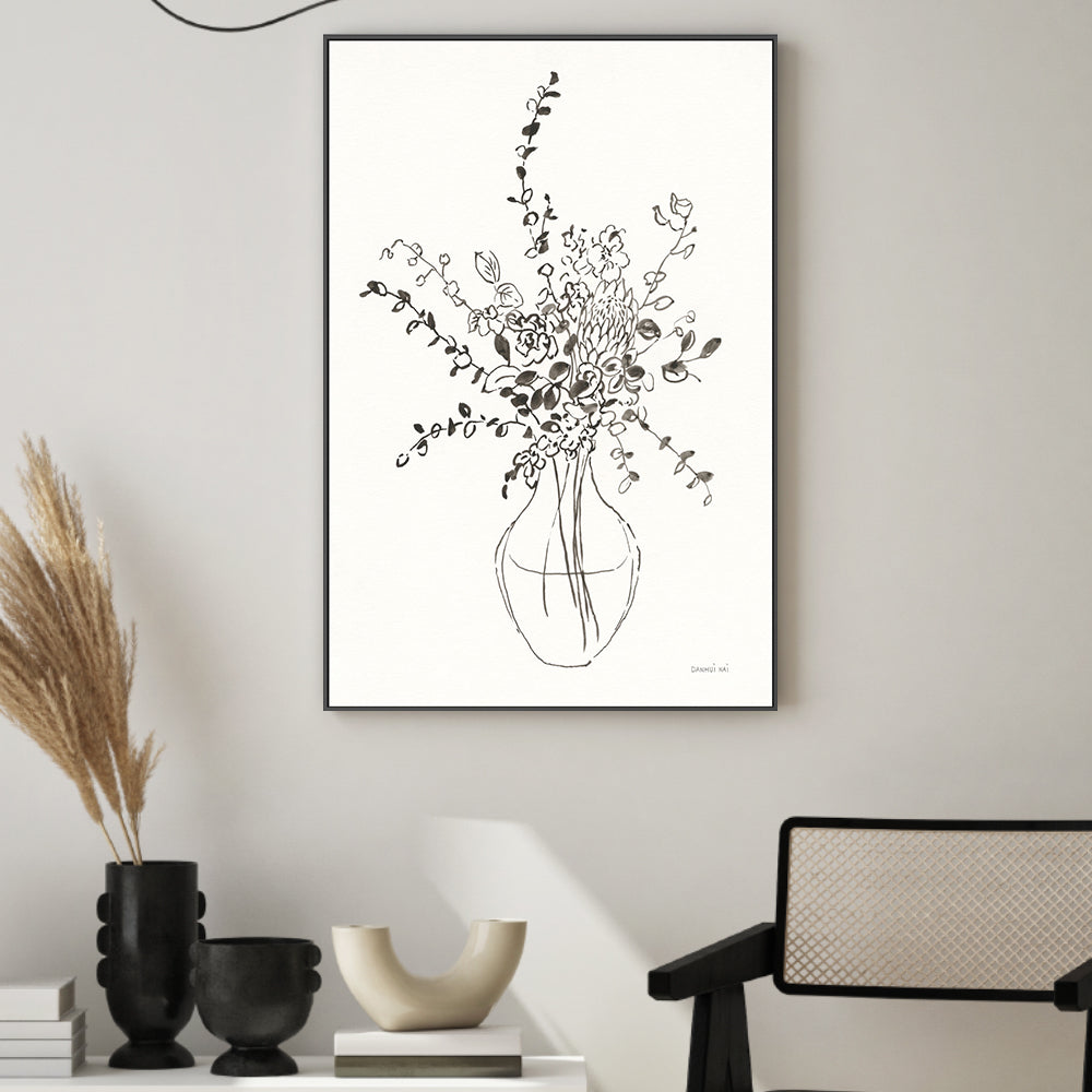 wall-art-print-canvas-poster-framed-Sketches of Spring, Style B , By Danhui Nai-GIOIA-WALL-ART