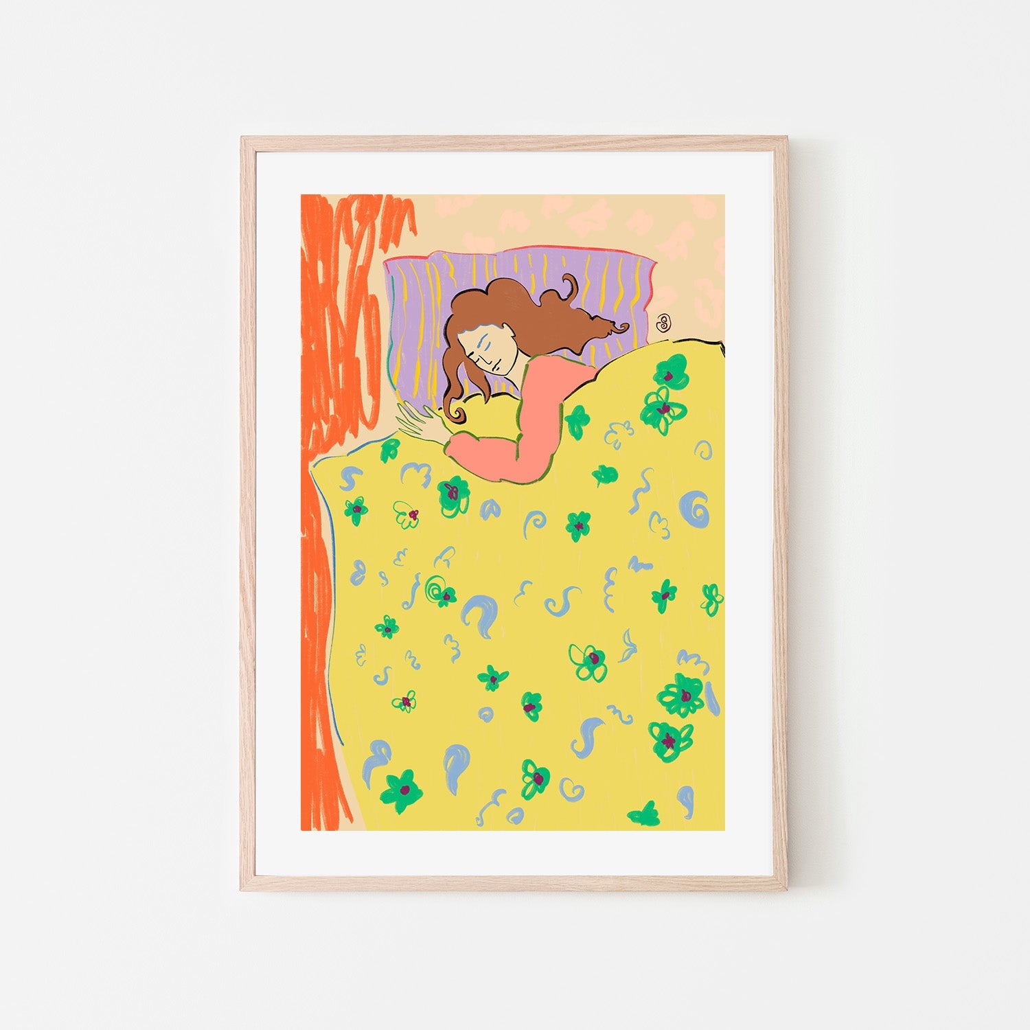 wall-art-print-canvas-poster-framed-Sleeping In-6