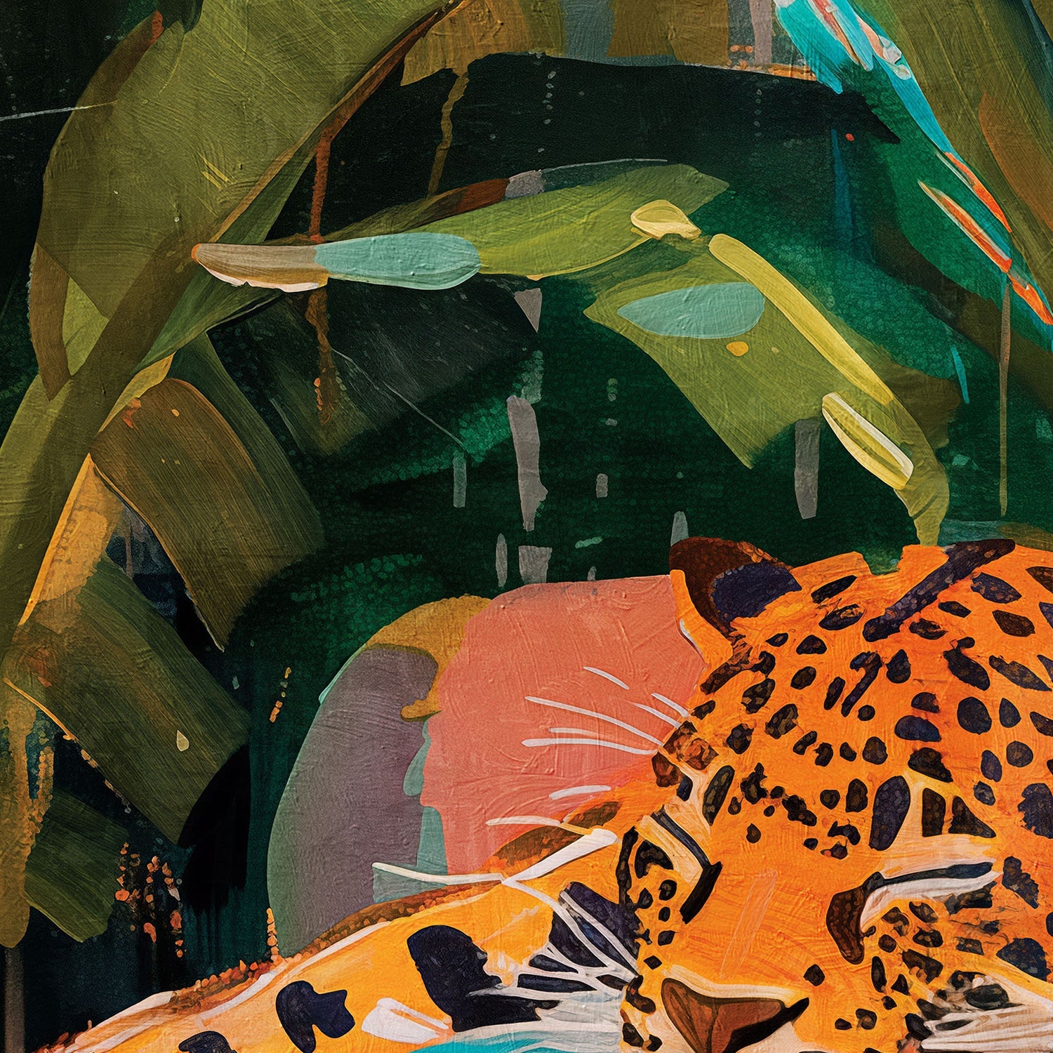 wall-art-print-canvas-poster-framed-Sleeping Leopard-10