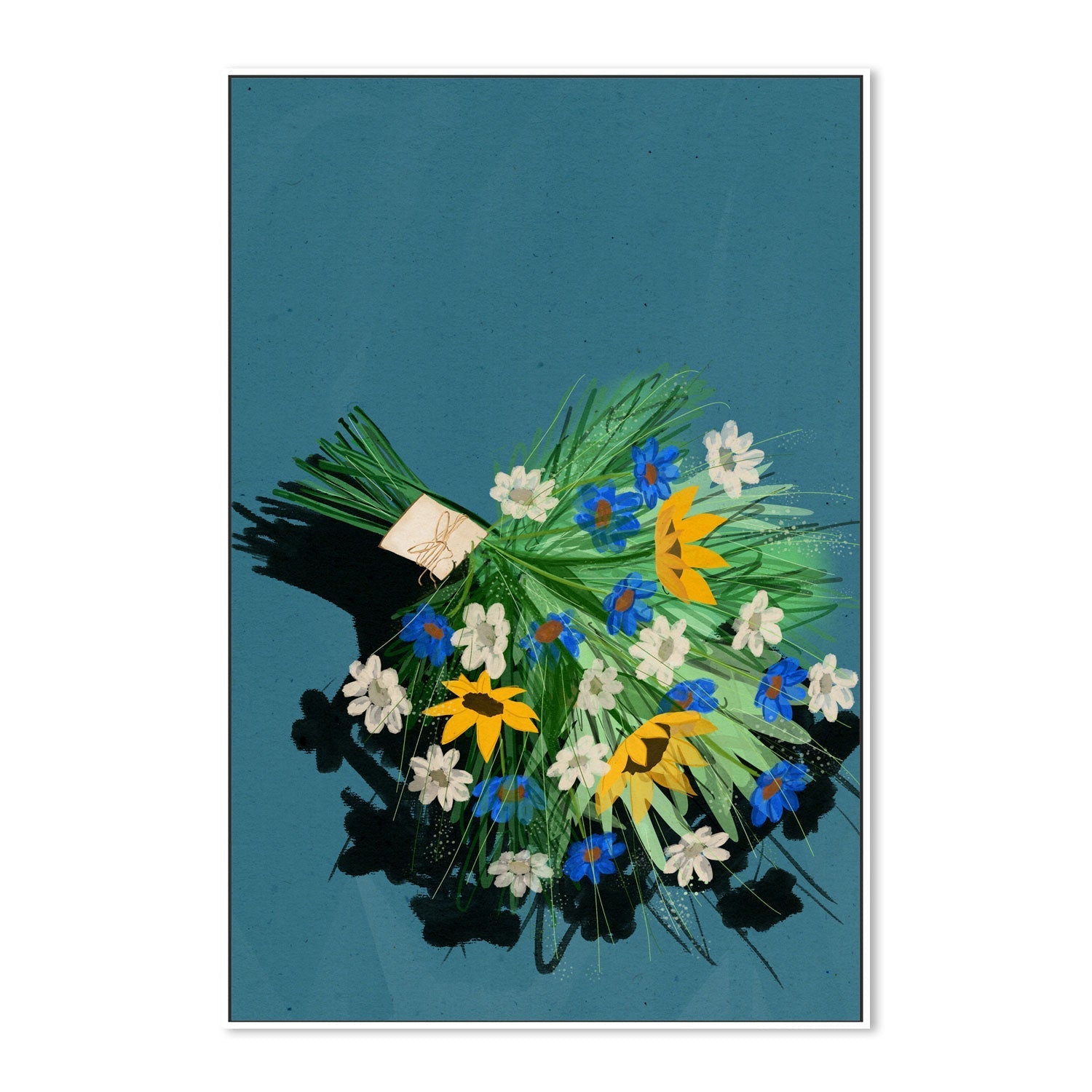 wall-art-print-canvas-poster-framed-Smell Of Fresh Flowers , By Eva Halfers-5