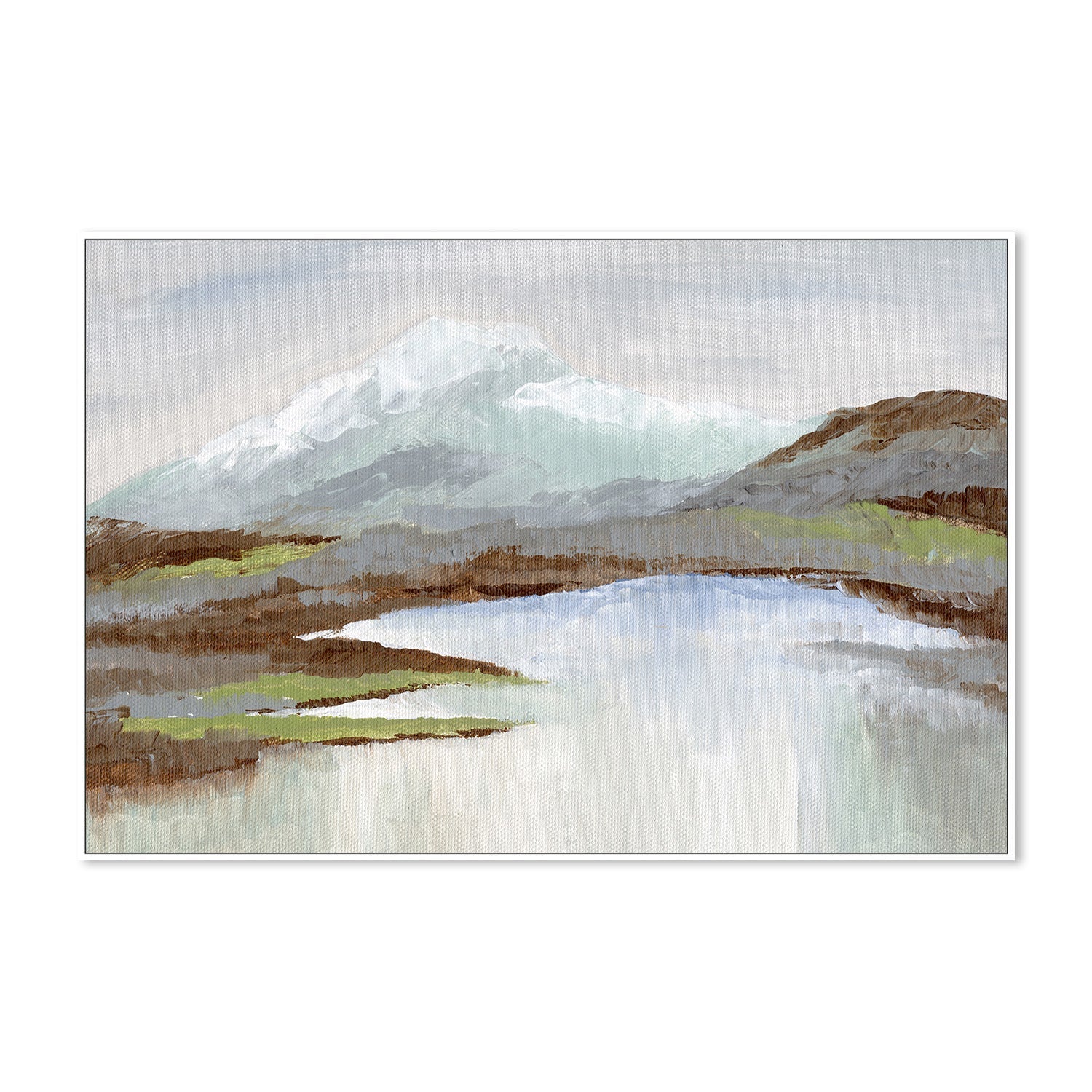 wall-art-print-canvas-poster-framed-Snowy Alp , By Nikita Jariwala-5