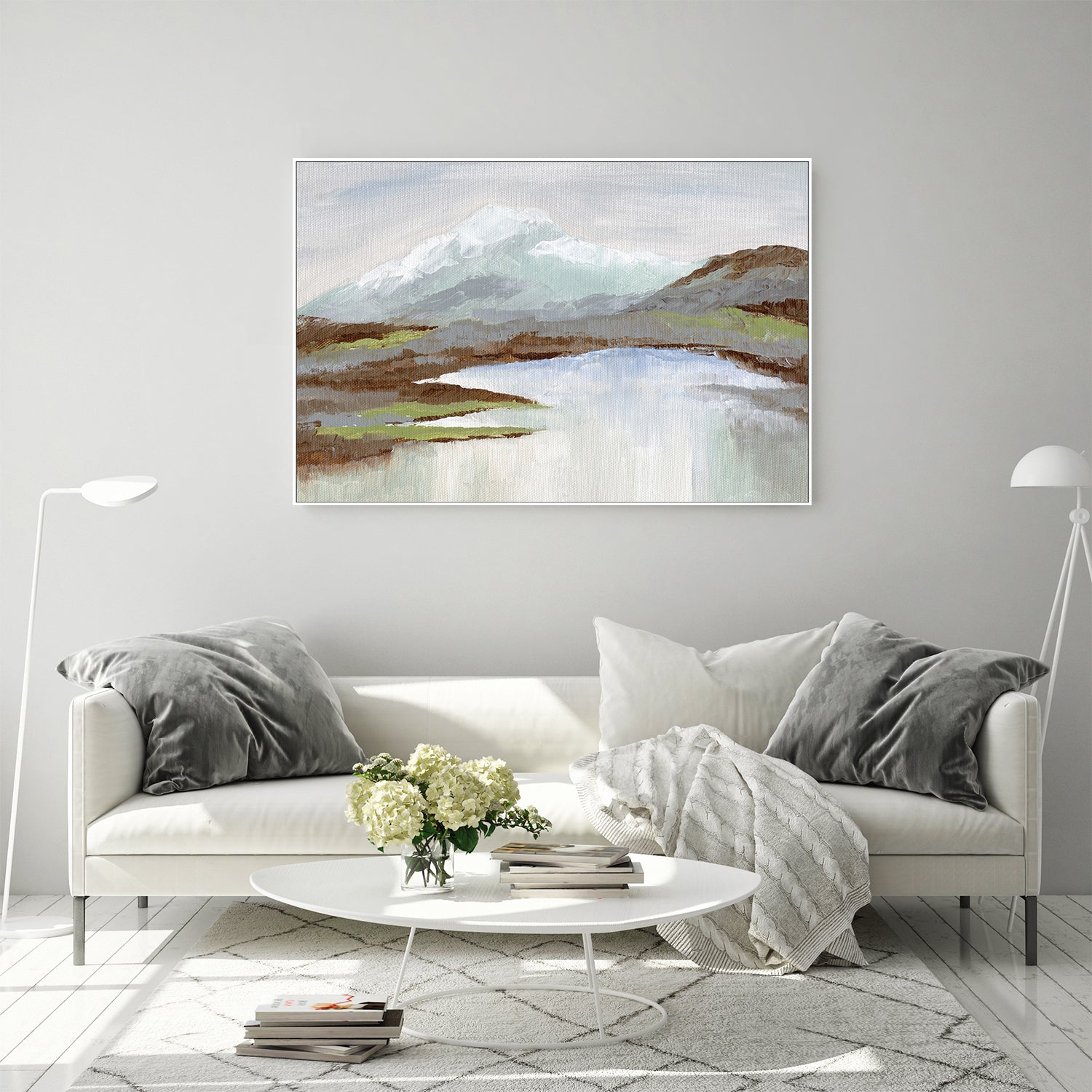 wall-art-print-canvas-poster-framed-Snowy Alp , By Nikita Jariwala-7