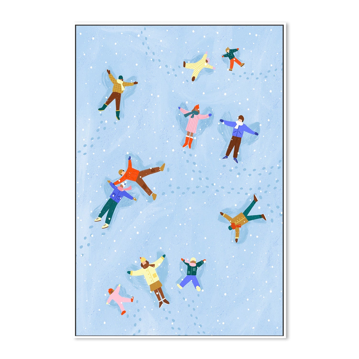 wall-art-print-canvas-poster-framed-Snowy Angels Delight-5