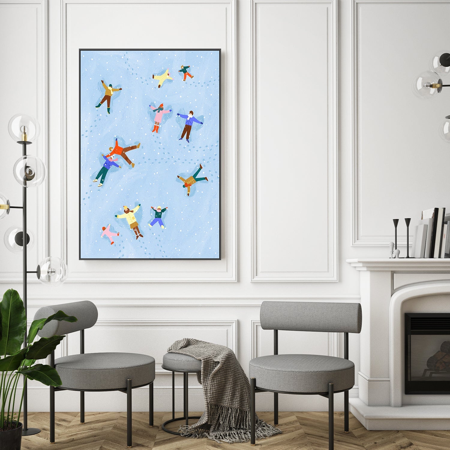 wall-art-print-canvas-poster-framed-Snowy Angels Delight-7