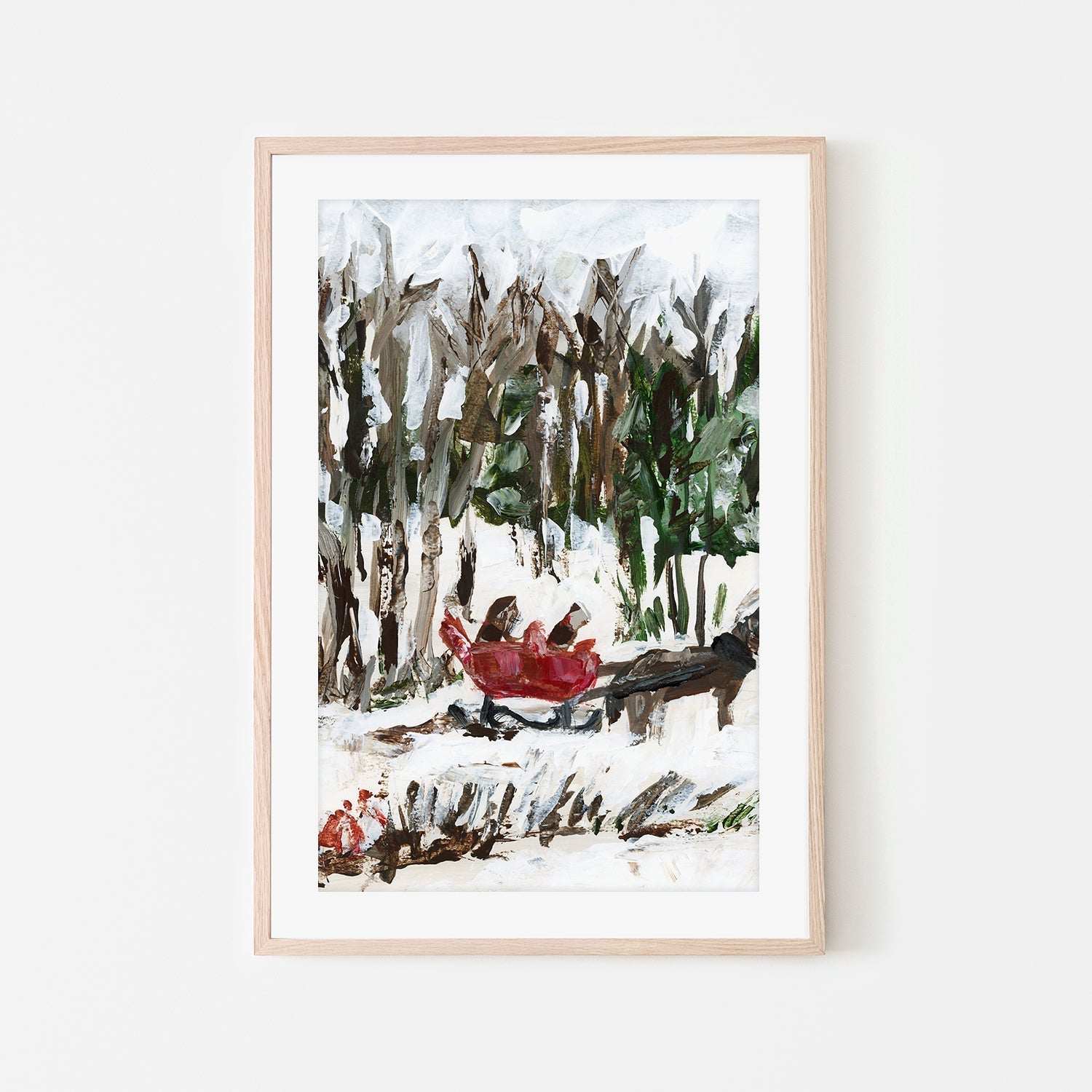 wall-art-print-canvas-poster-framed-Snowy Trails , Style A, By Jetty Home , By Jetty Home-6