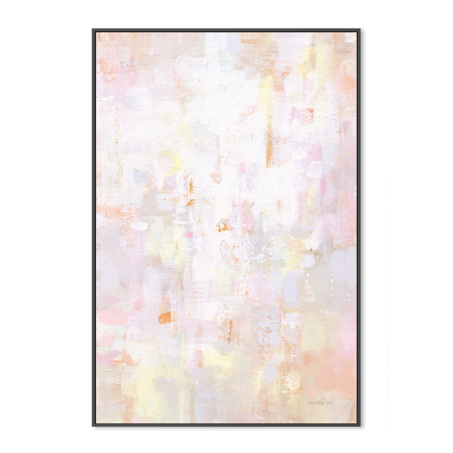 wall-art-print-canvas-poster-framed-Soft Blush Serenade , By Danhui Nai-3