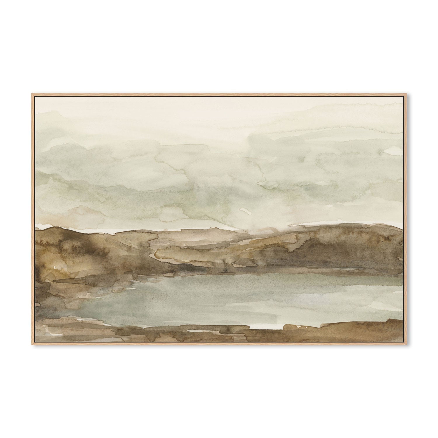 wall-art-print-canvas-poster-framed-Soft Mocha, Style B , By Emily Wood-4