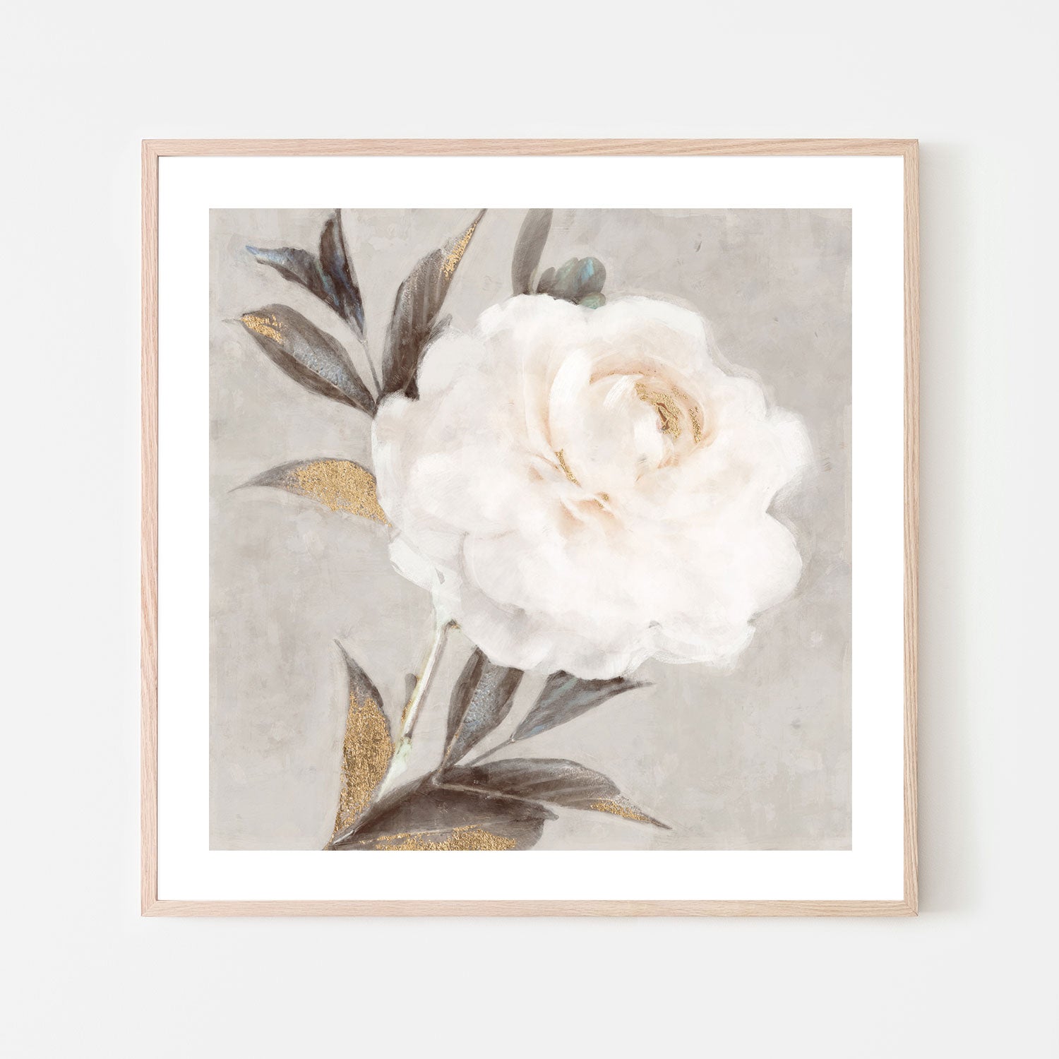 wall-art-print-canvas-poster-framed-Soft Neutral Peony, Style A , By Nina Blue-6