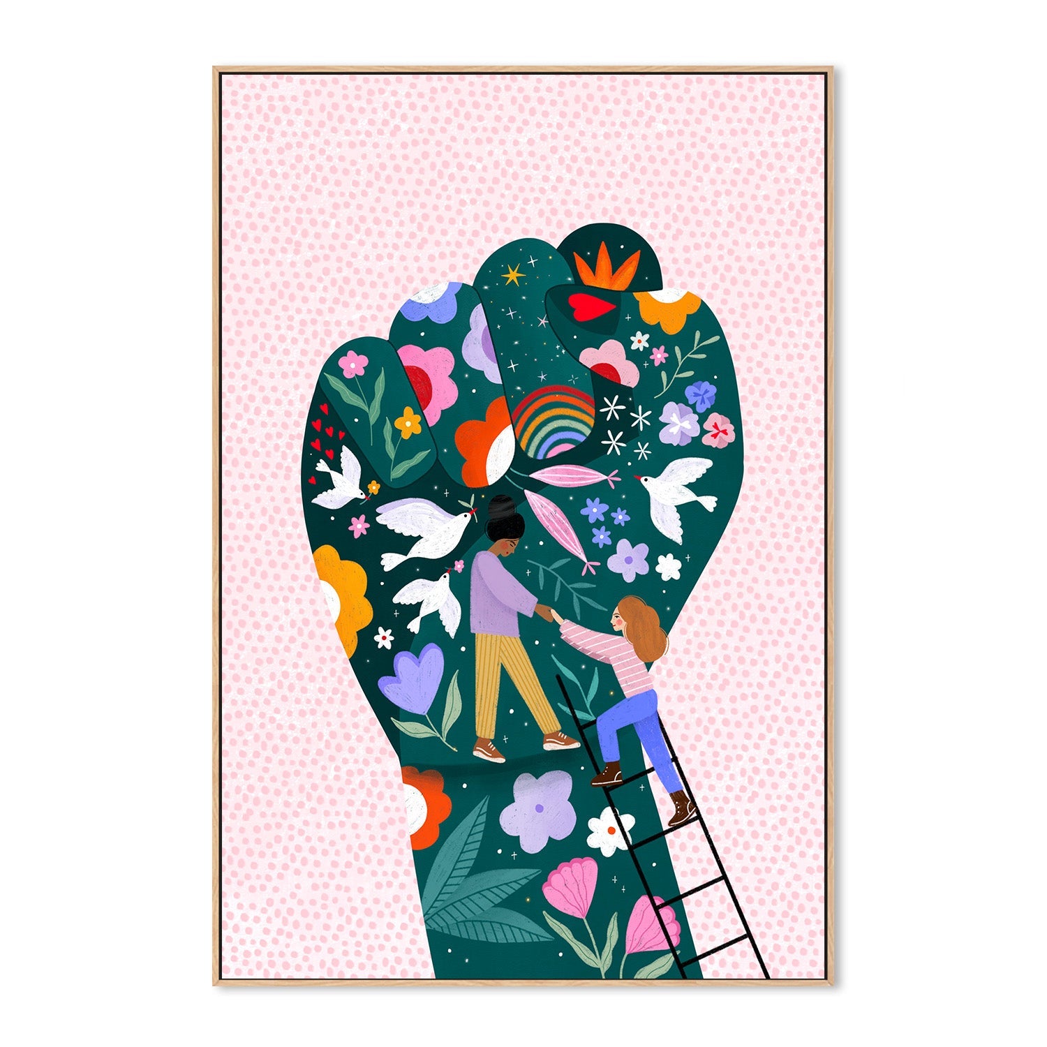 wall-art-print-canvas-poster-framed-Solidarity-4