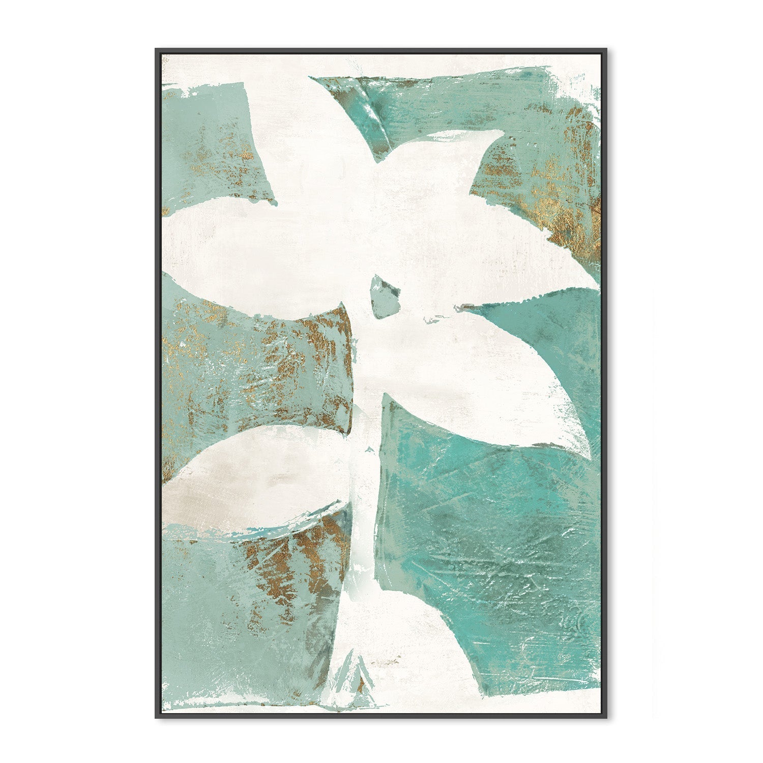 wall-art-print-canvas-poster-framed-Solitaire Flora Green , By Elizabeth St Hilaire-3