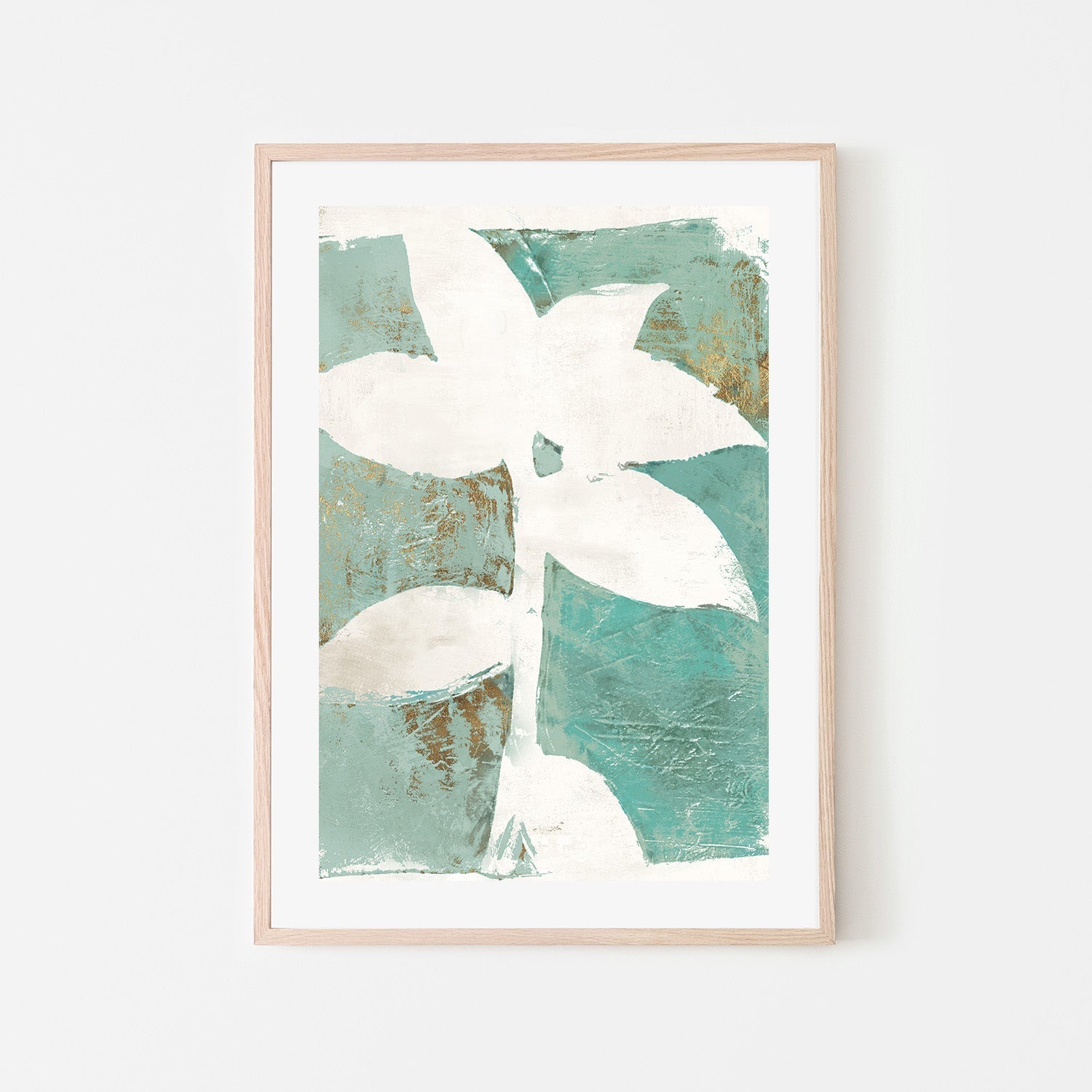 wall-art-print-canvas-poster-framed-Solitaire Flora Green , By Elizabeth St Hilaire-6