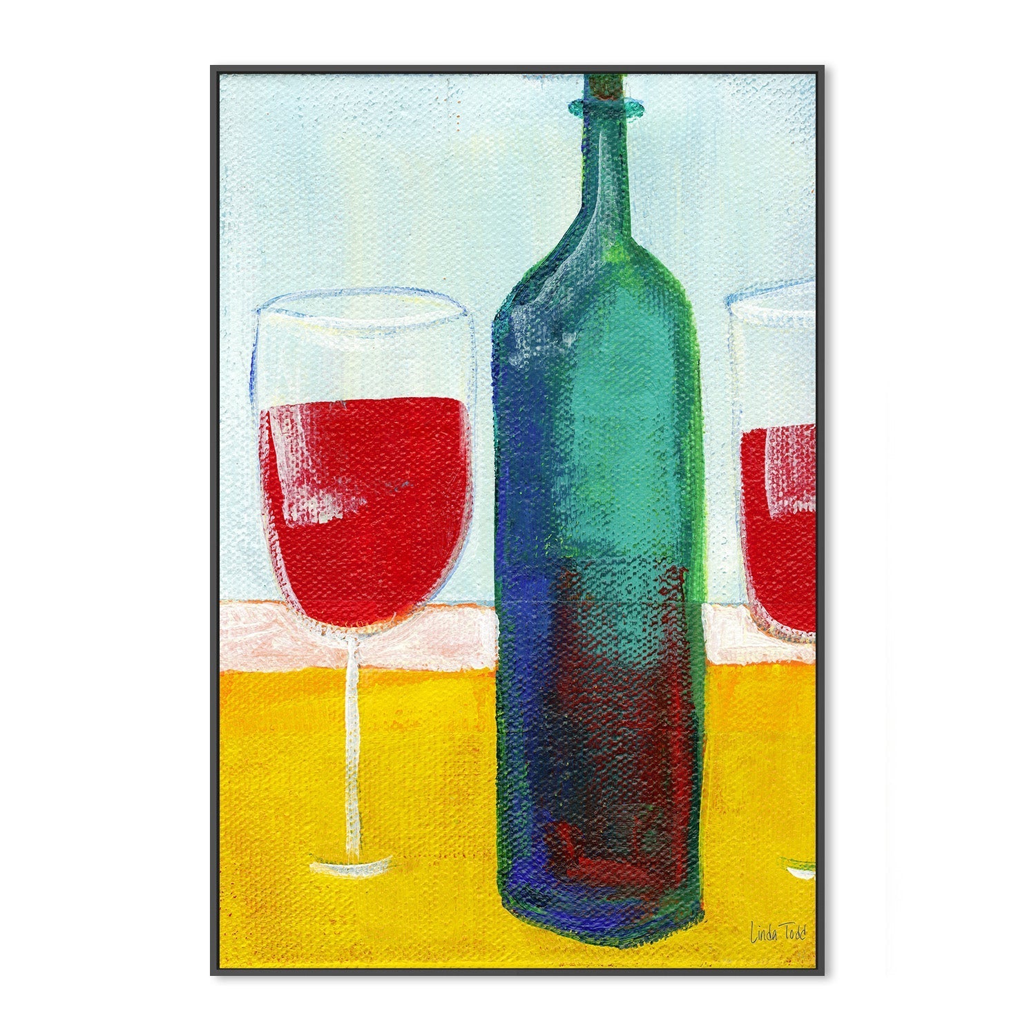 wall-art-print-canvas-poster-framed-Something To Sip , By Linda Todd Buikema-3