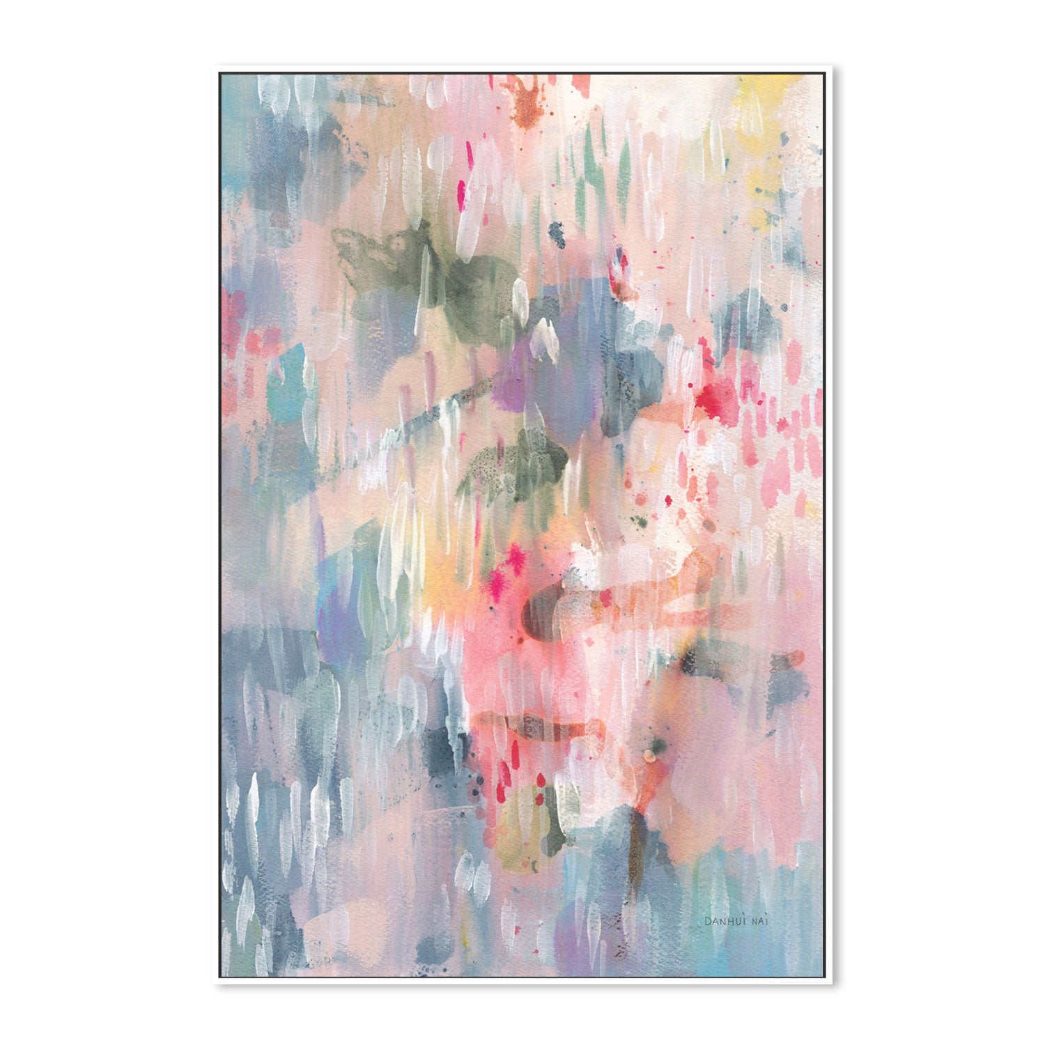 wall-art-print-canvas-poster-framed-Soothing Abstract-by-Danhui Nai-Gioia Wall Art